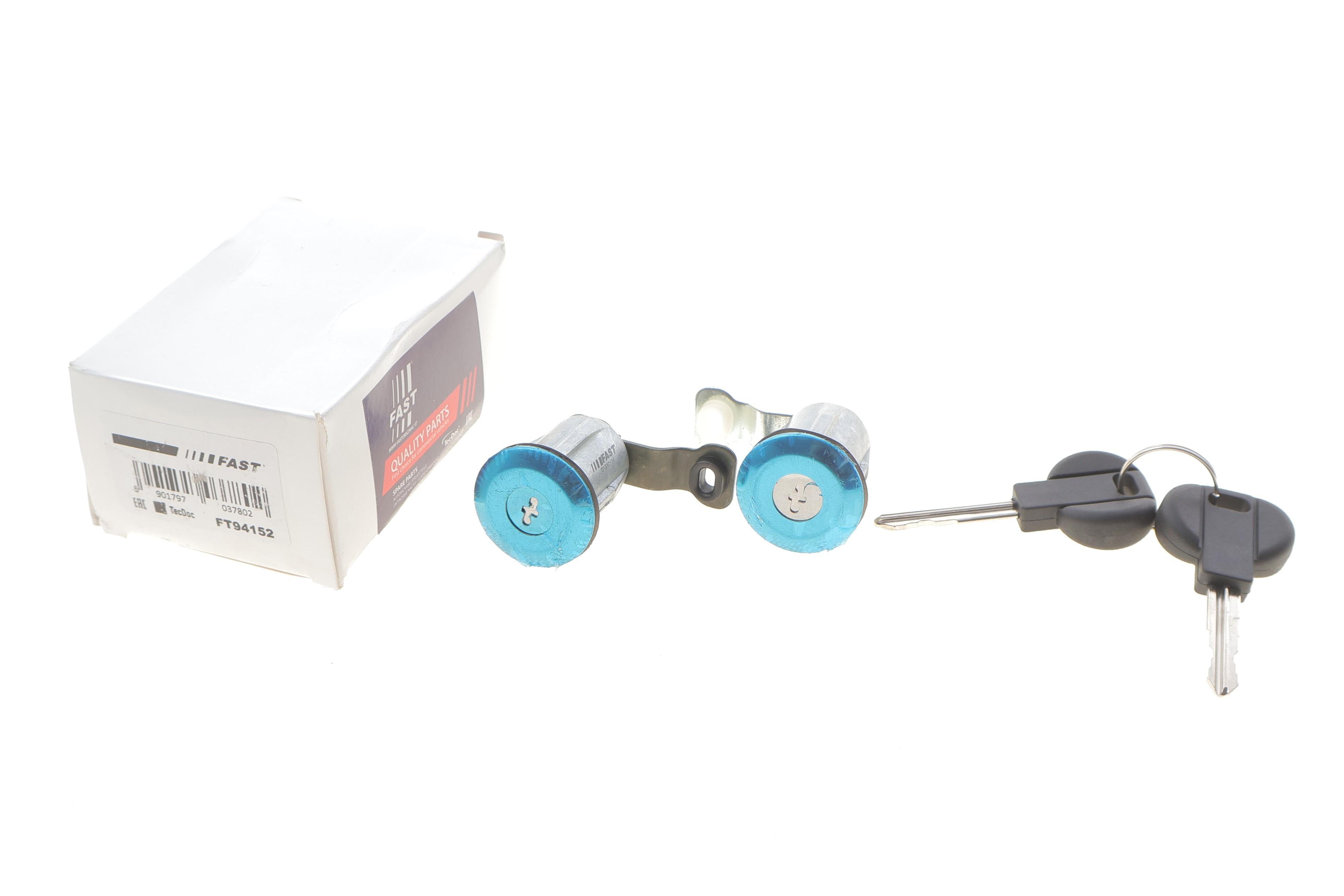 Сердцевина замка (к-кт 2 шт) Peugeot Partner/Citroen Berlingo 96-07