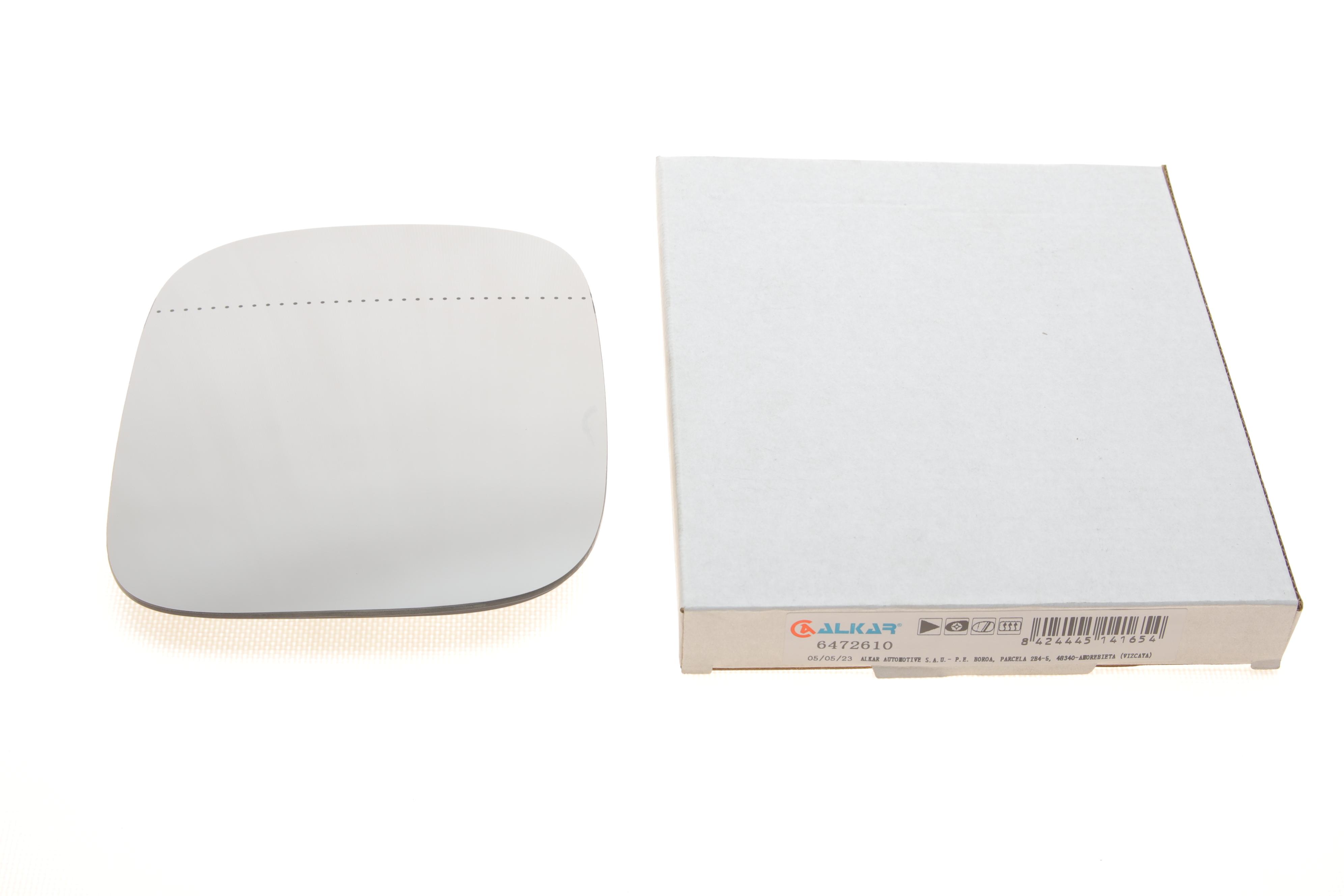 Скло дзеркала (з підігрівом) Volvo XC70 II 07-16/XC90 02-14 (R)