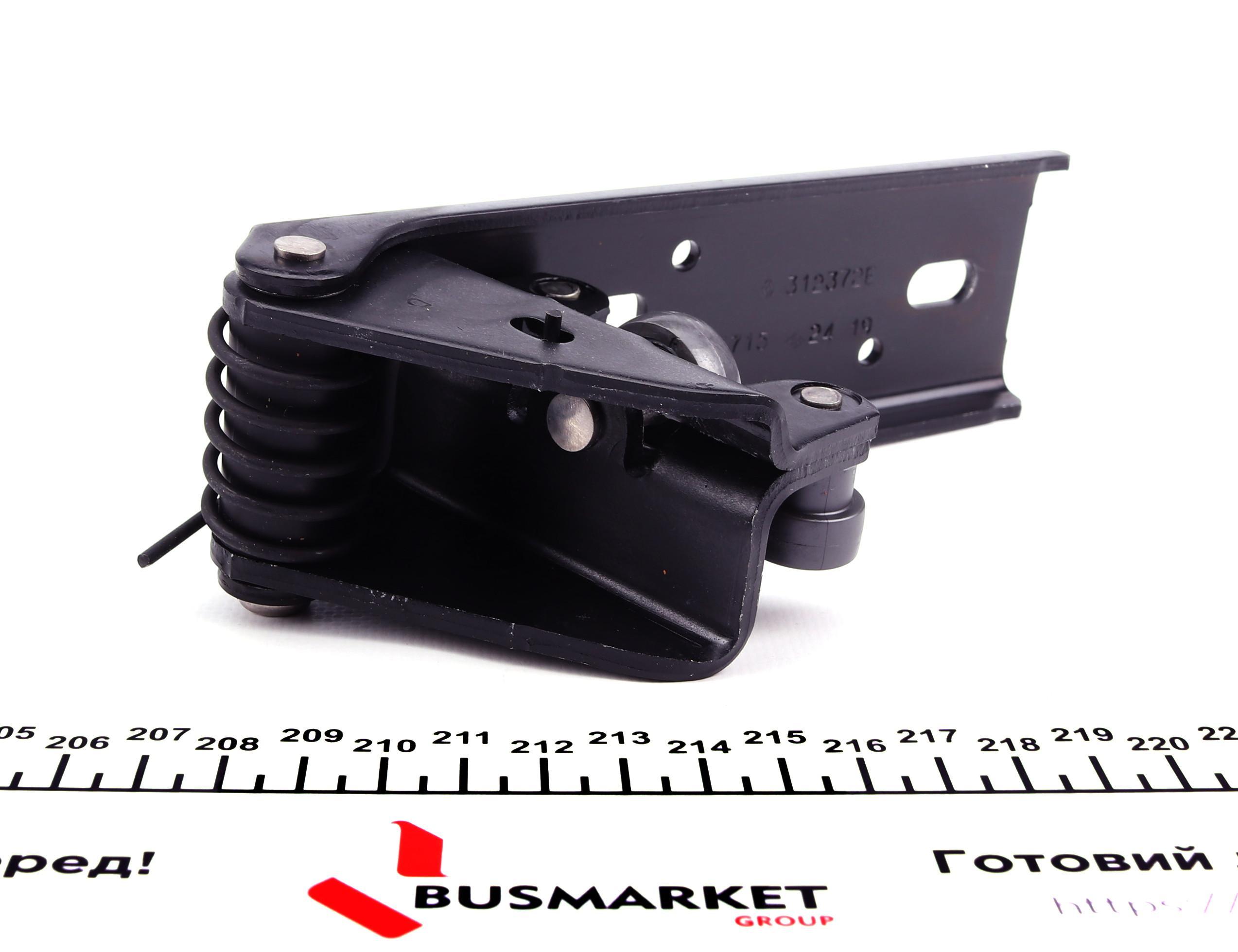 Ролик дверей (бічних/средний) Renault Trafic/Opel Vivaro 01- (з кронштейном)