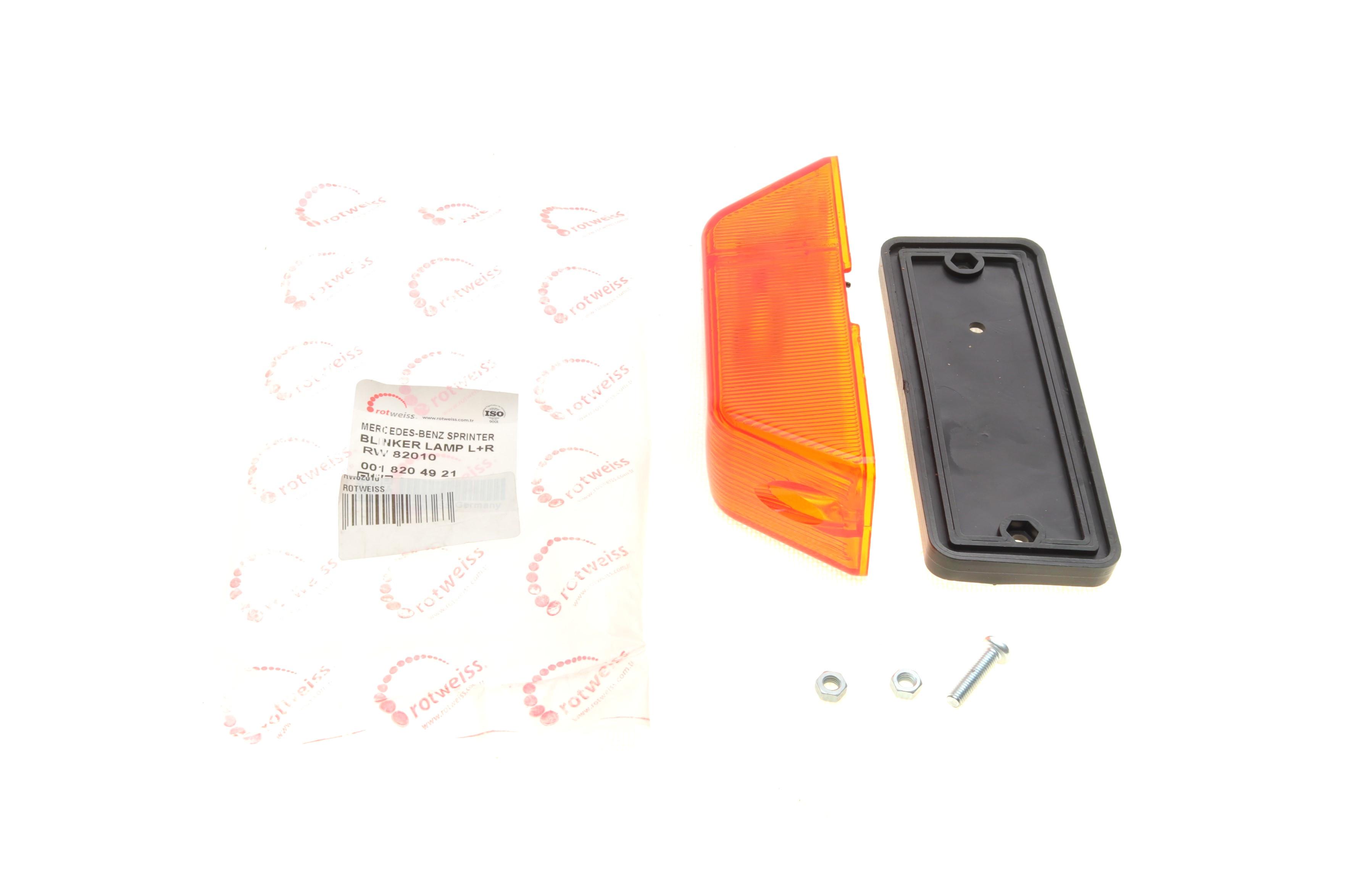 Повторювач повороту на крило MB Sprinter 412/VW LT 46 00- (жовтий)