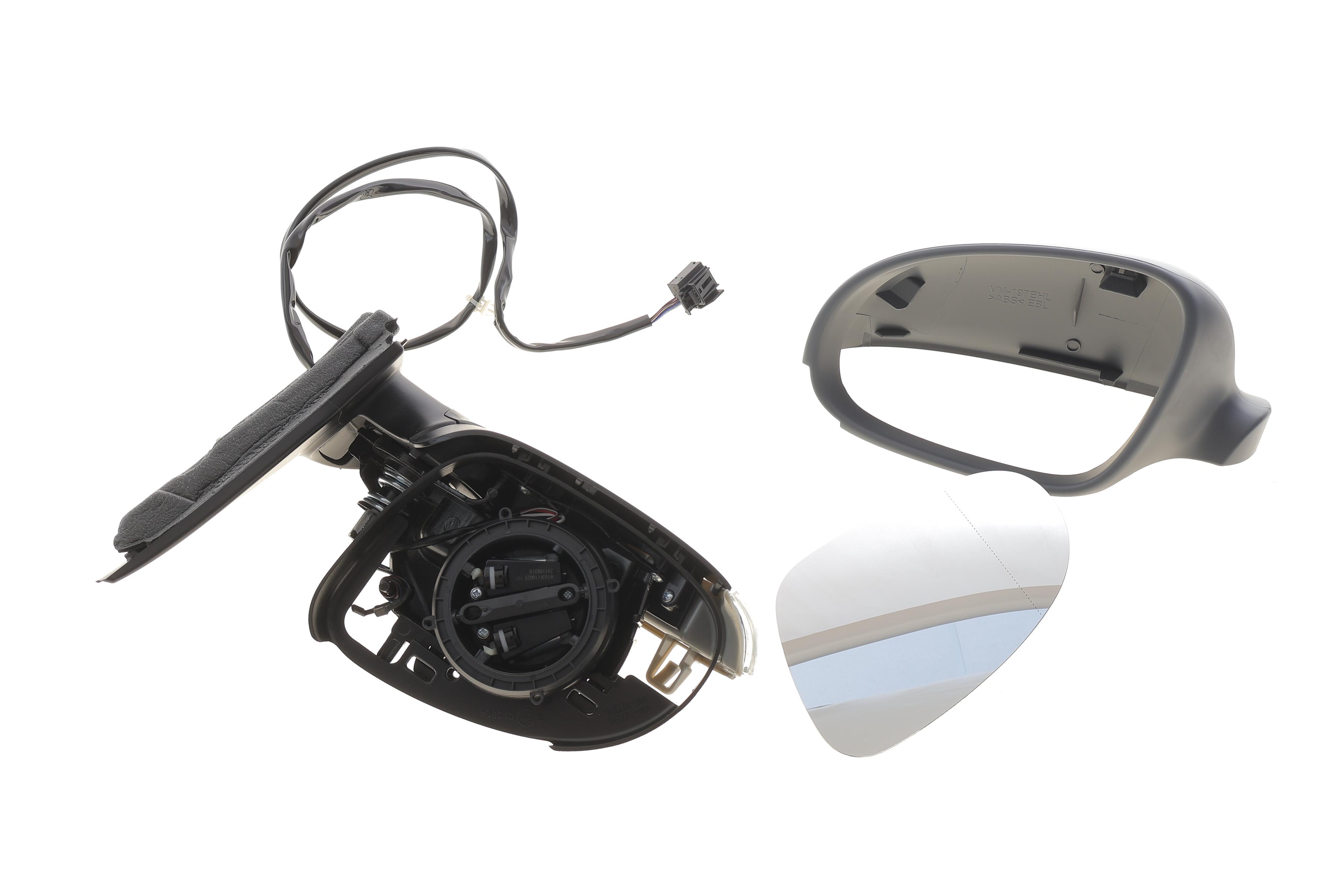 Дзеркало заднього виду (під фарбування) VW Golf V 07-13 (L) (електро/підігрів/з повор.)