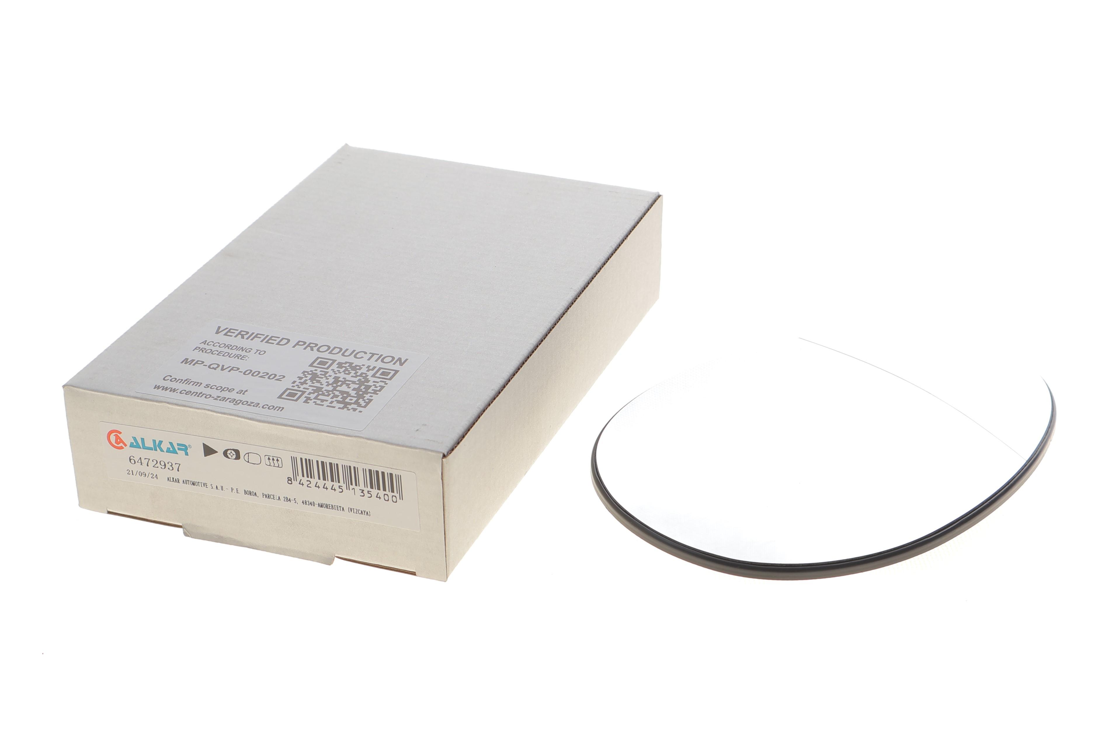 Скло дзеркала (з підігрівом) (R) Mini (R55/R56/R57) 05-15