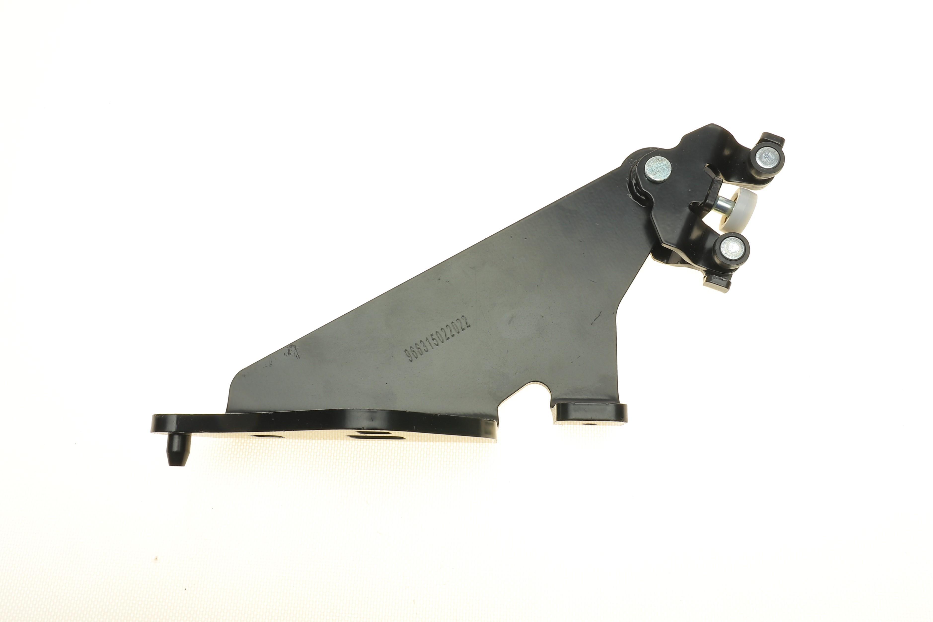 Ролик дверей (бічних/нижній) Renault Kangoo II 08-12 (R)(з кронштейном)