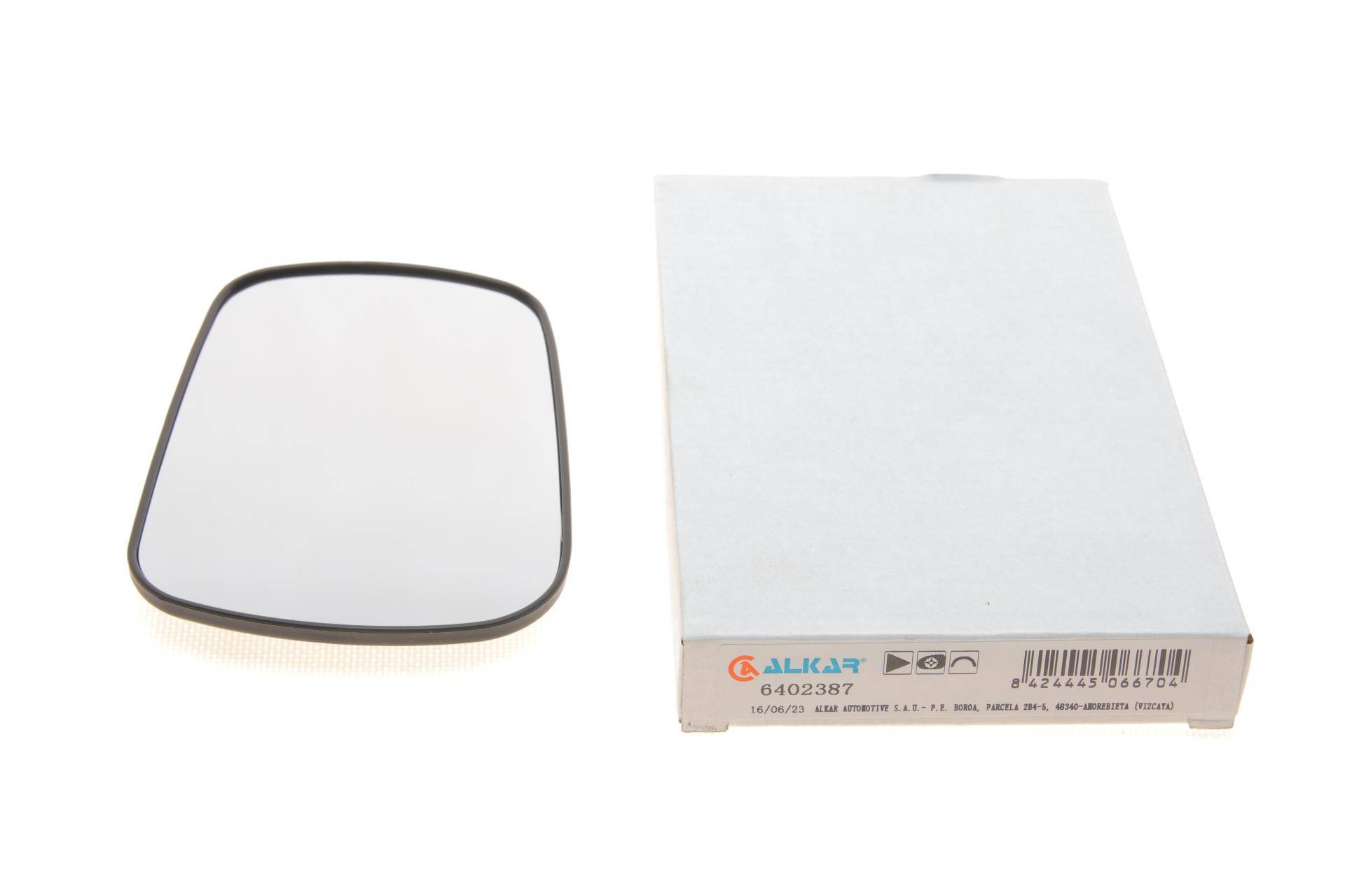 Скло дзеркала Ford Fiesta V/Fusion 02-12 (R)