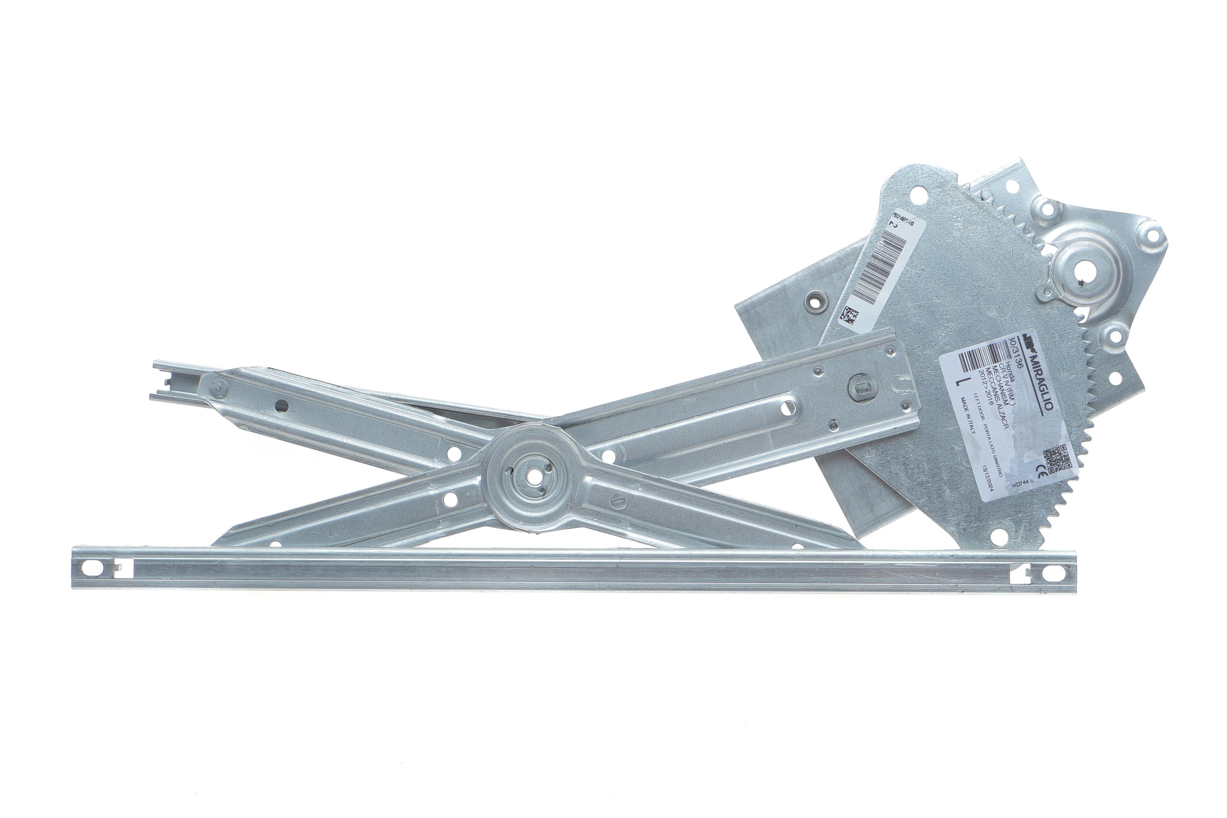 Склопідіймач (передній) Honda CR-V IV 12- (L) (електро) (без моторчика)