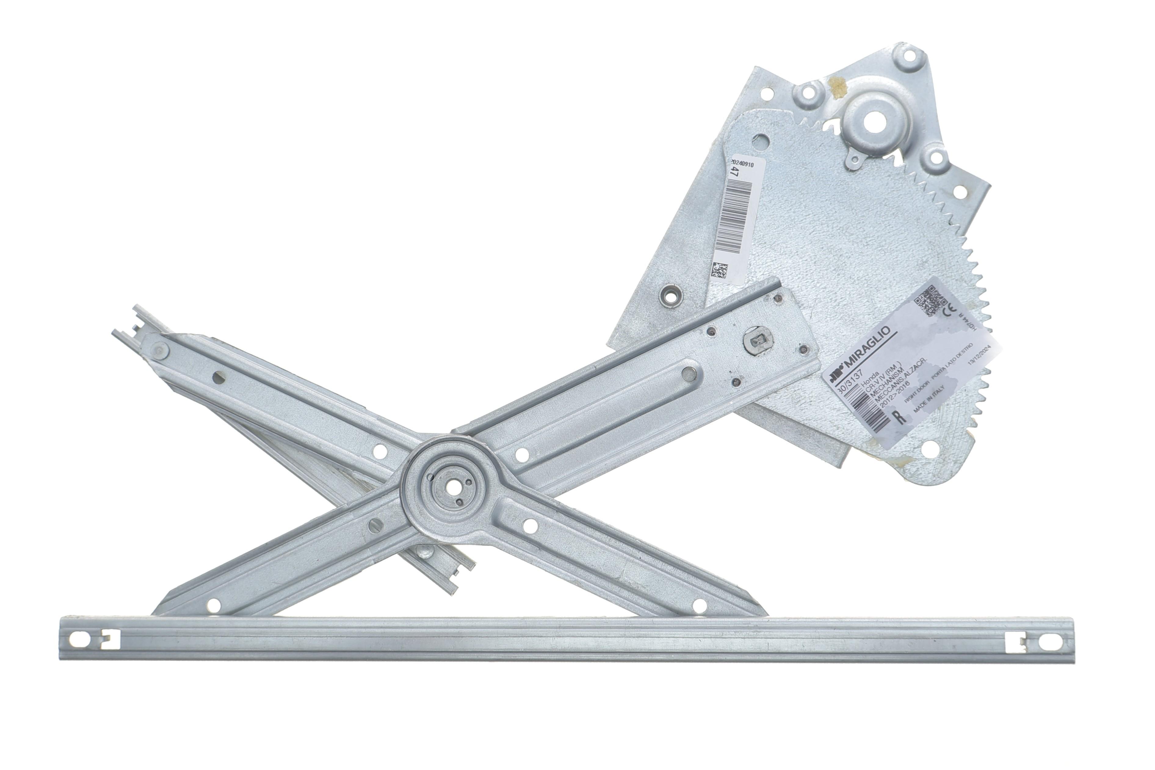 Склопідіймач (передній) Honda CR-V IV 12- (R) (електро) (без моторчика)