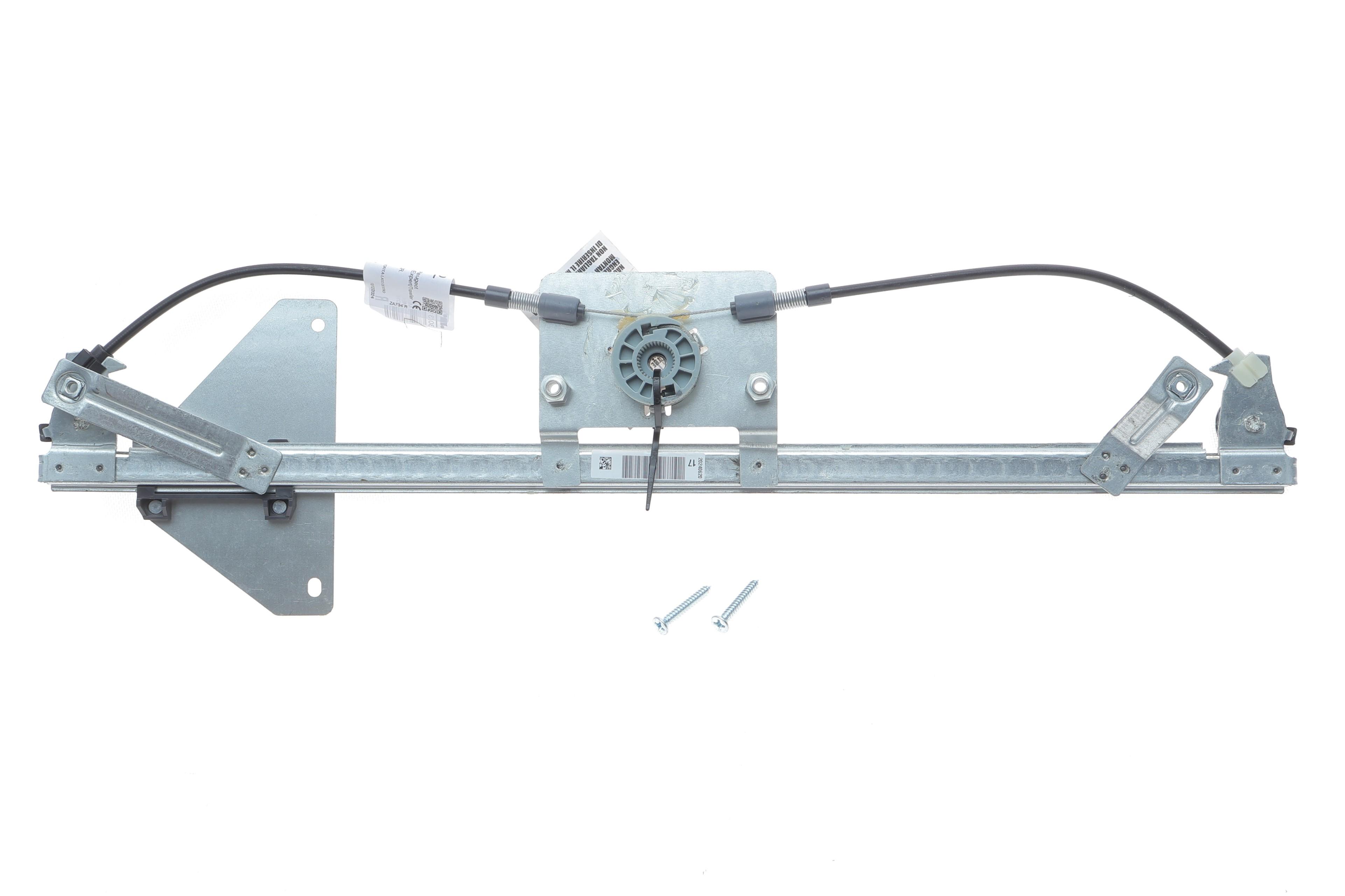 Склопідіймач (передній) Citroen Jumpy 16- (R) (електро) (без моторчика)