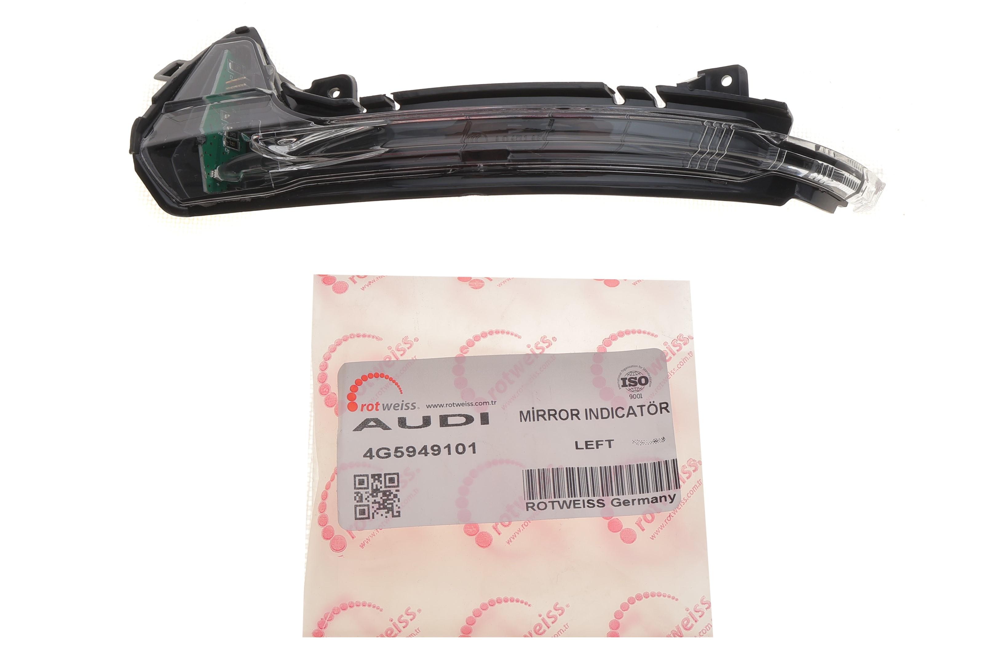 Повторювач повороту на дзеркало Audi A6 11-18 (L) (всередині OE VAG)