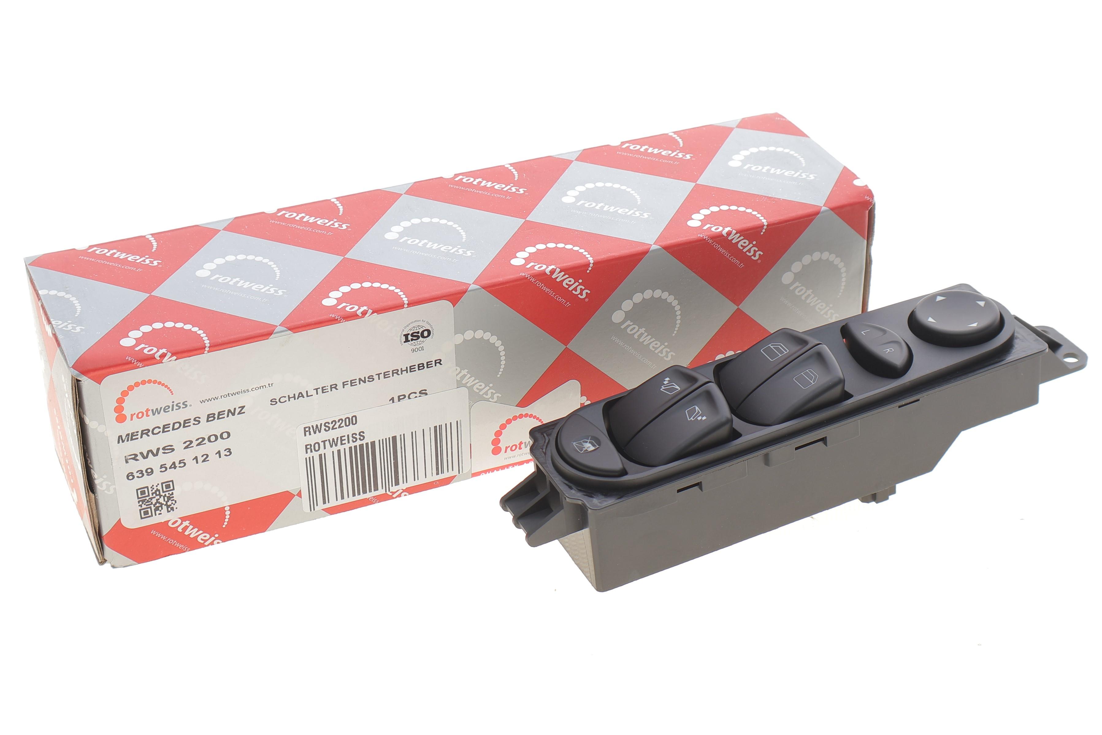 Кнопка склопідіймача (L) MB Vito (W639) 03- (блок)