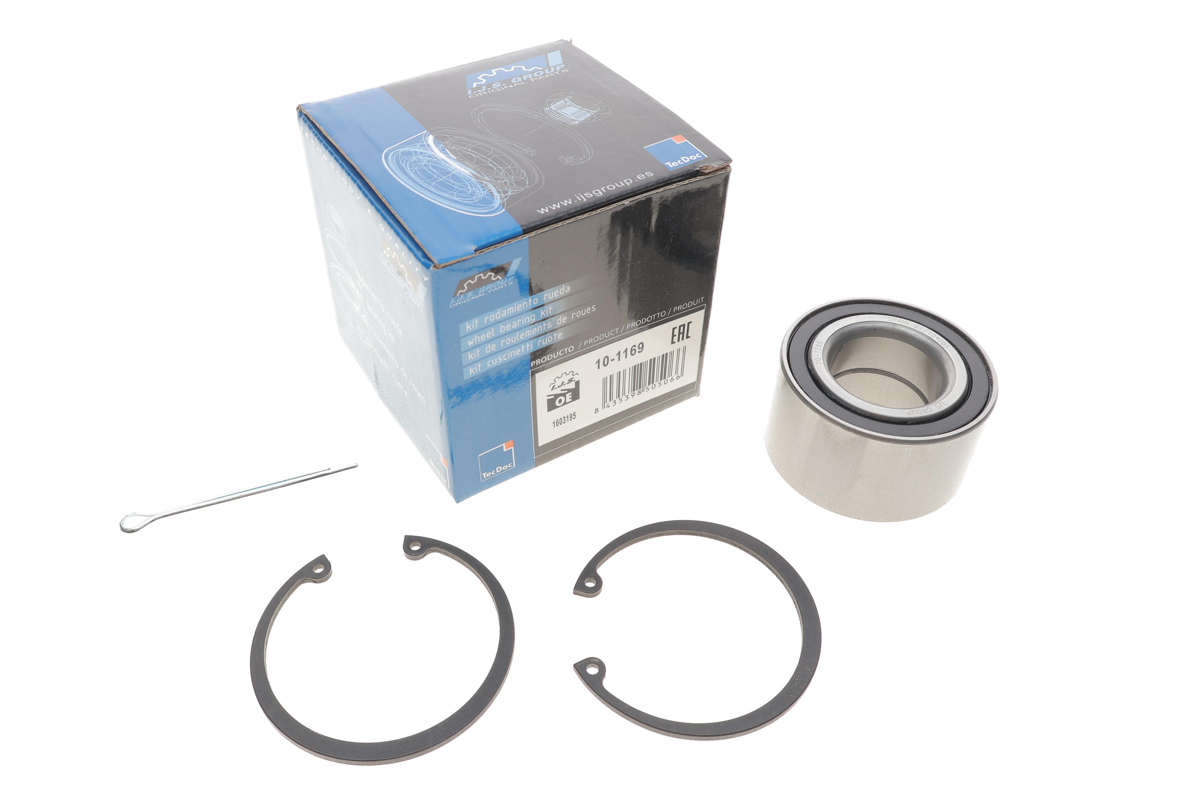 Підшипник маточини (передньої) Opel Astra F/Combo/Kadett/Vectra (34x66x37)(к-кт)