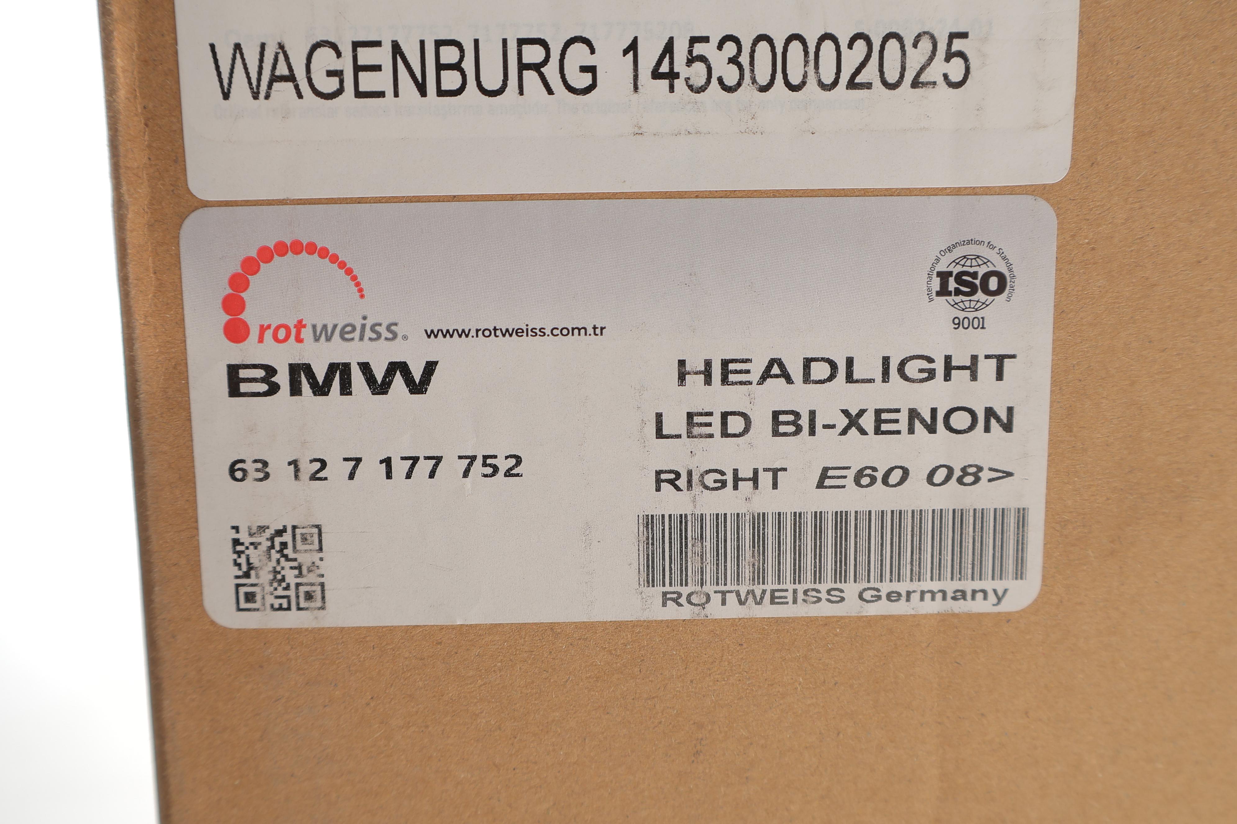 Фара (R) BMW 5 (E60)/(E61) M5 04-10 (Bi-Xenon)