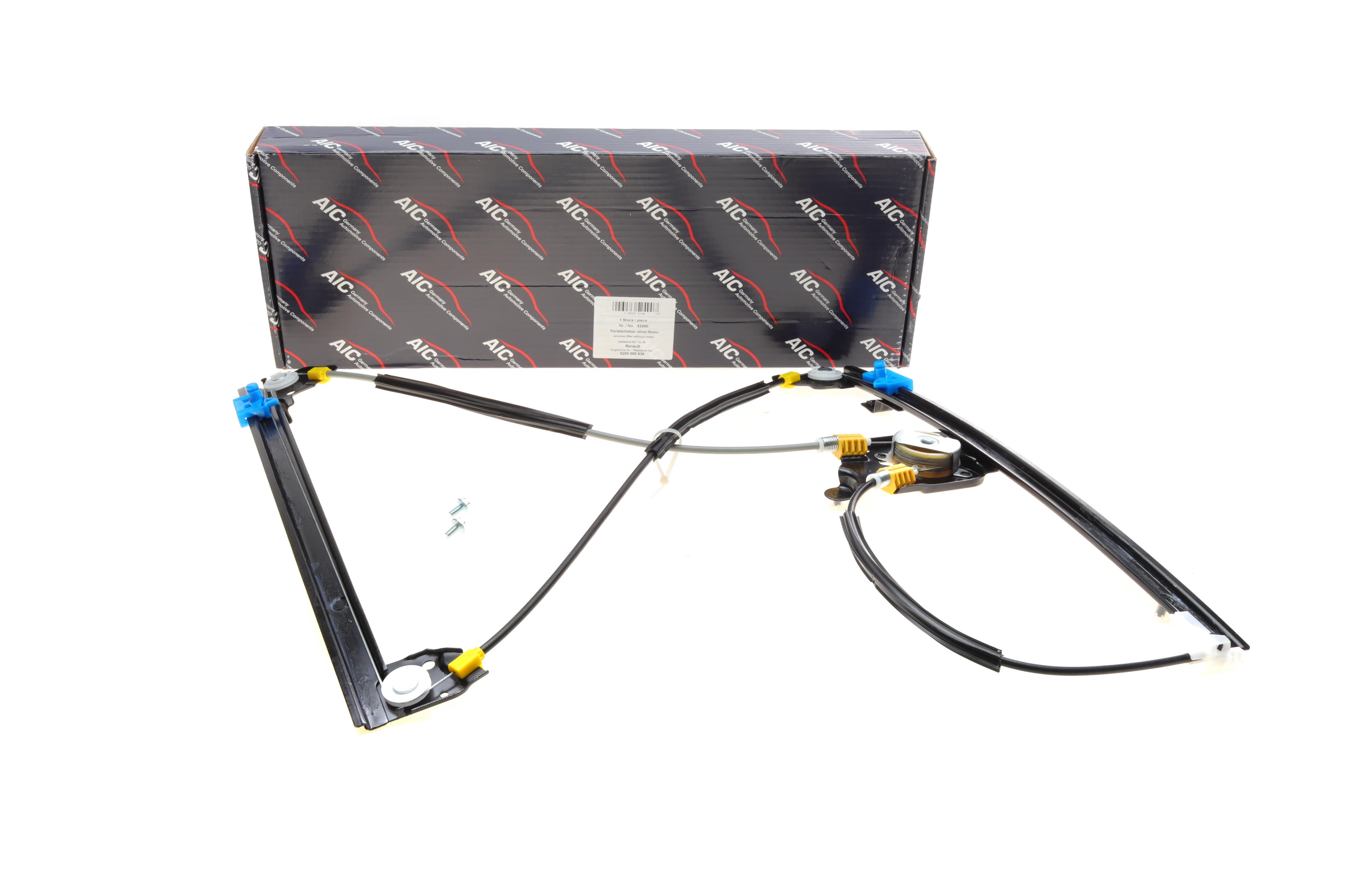 Склопідіймач (передній) Renault Laguna II 01-07 (R) (електро) (без моторчика)