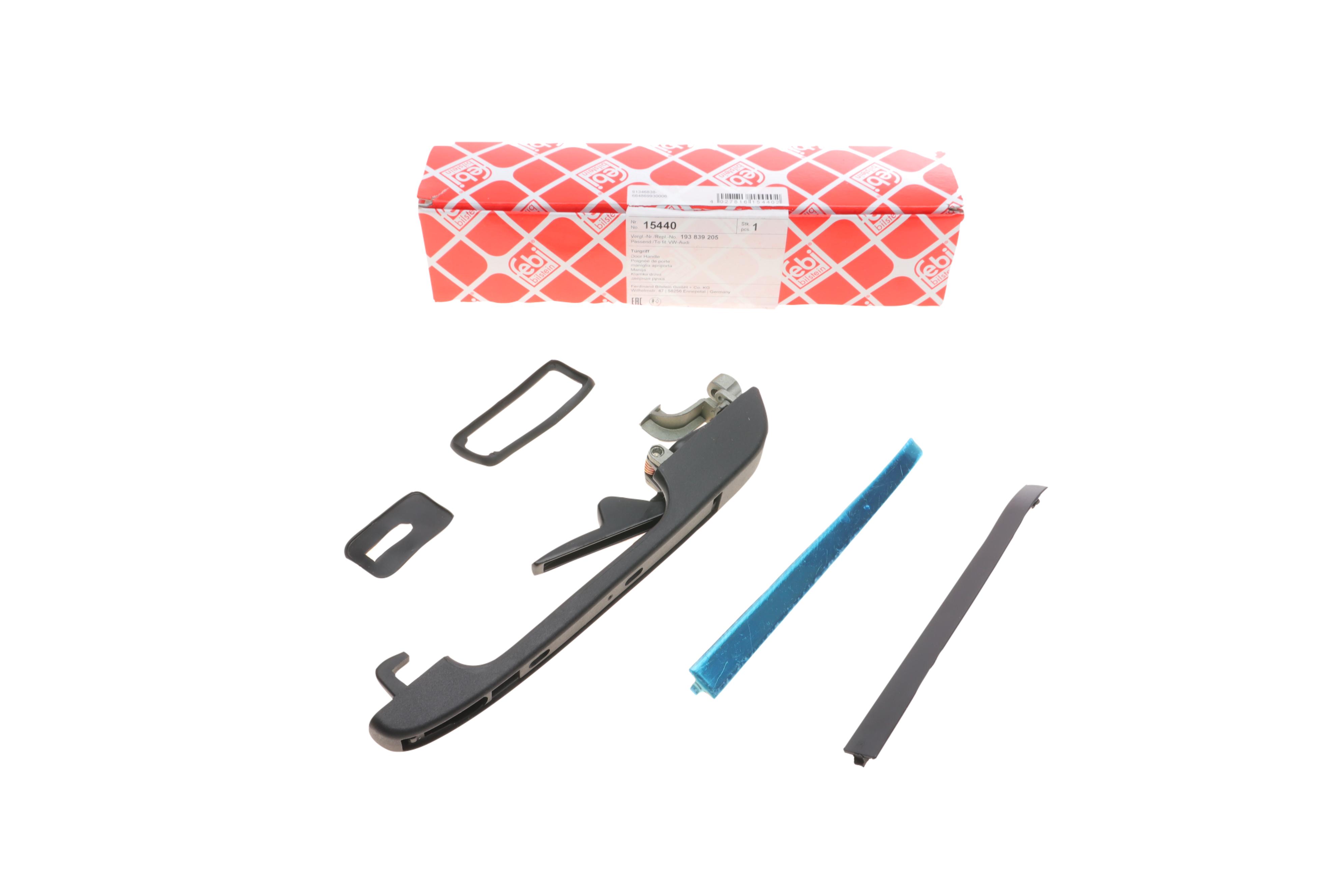 Ручка дверей (задніх/ззовні) (L) VW Golf II/Passat -91