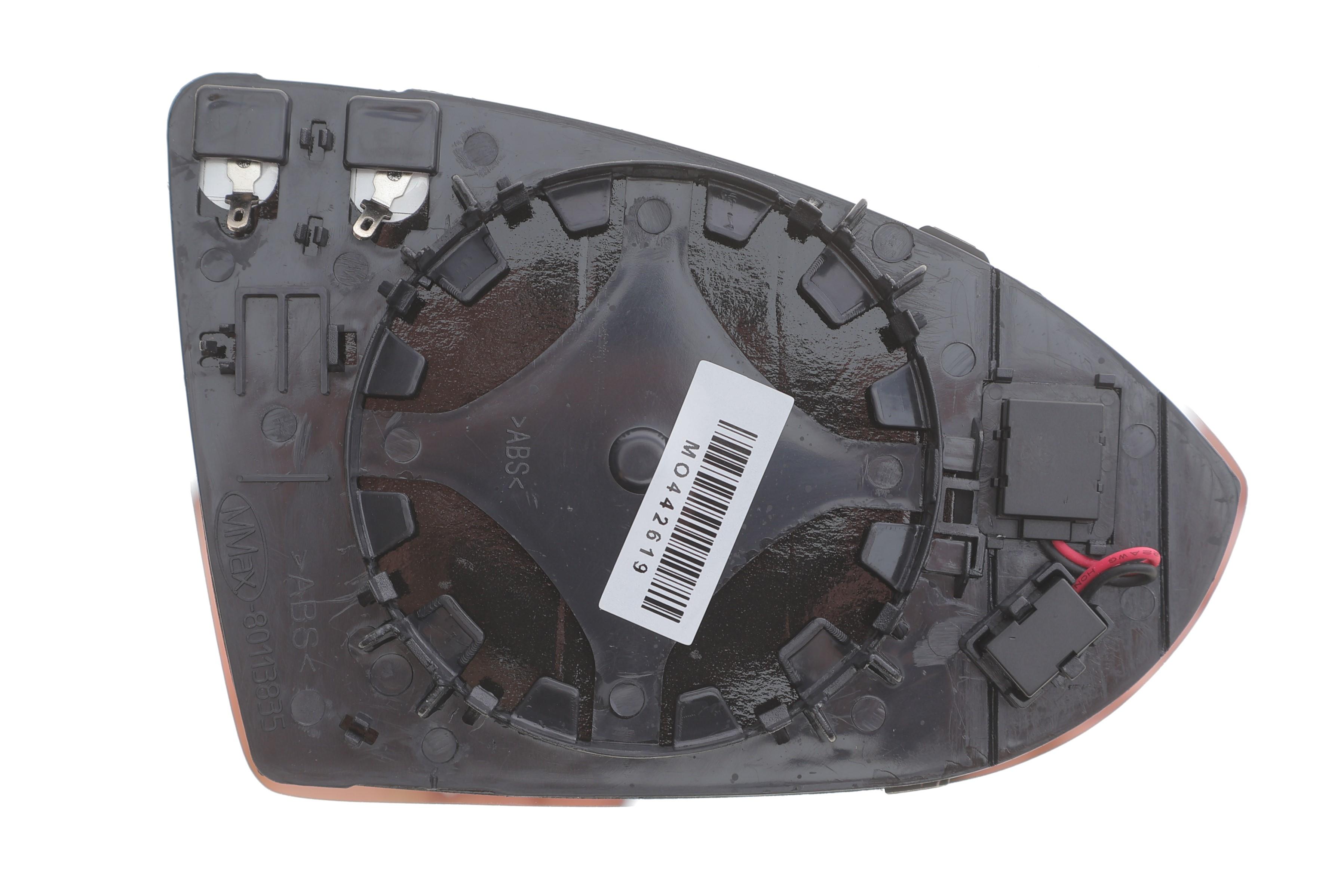 Скло дзеркала (з підігрівом) VW Golf VII 12- (L) (для ТЗ з системою контролю смуги)