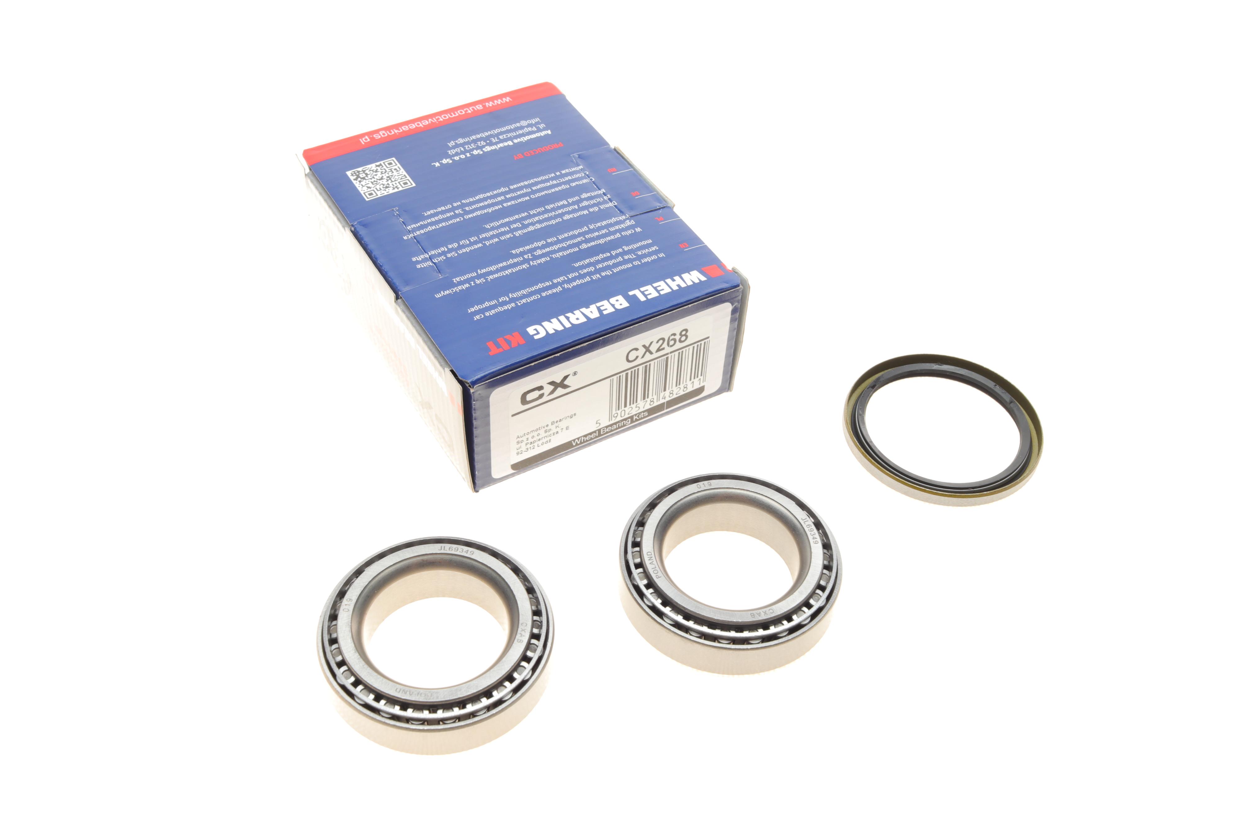 Підшипник маточини (передньої) Mazda 121/Kia Rio 90-05 (38x63x17)