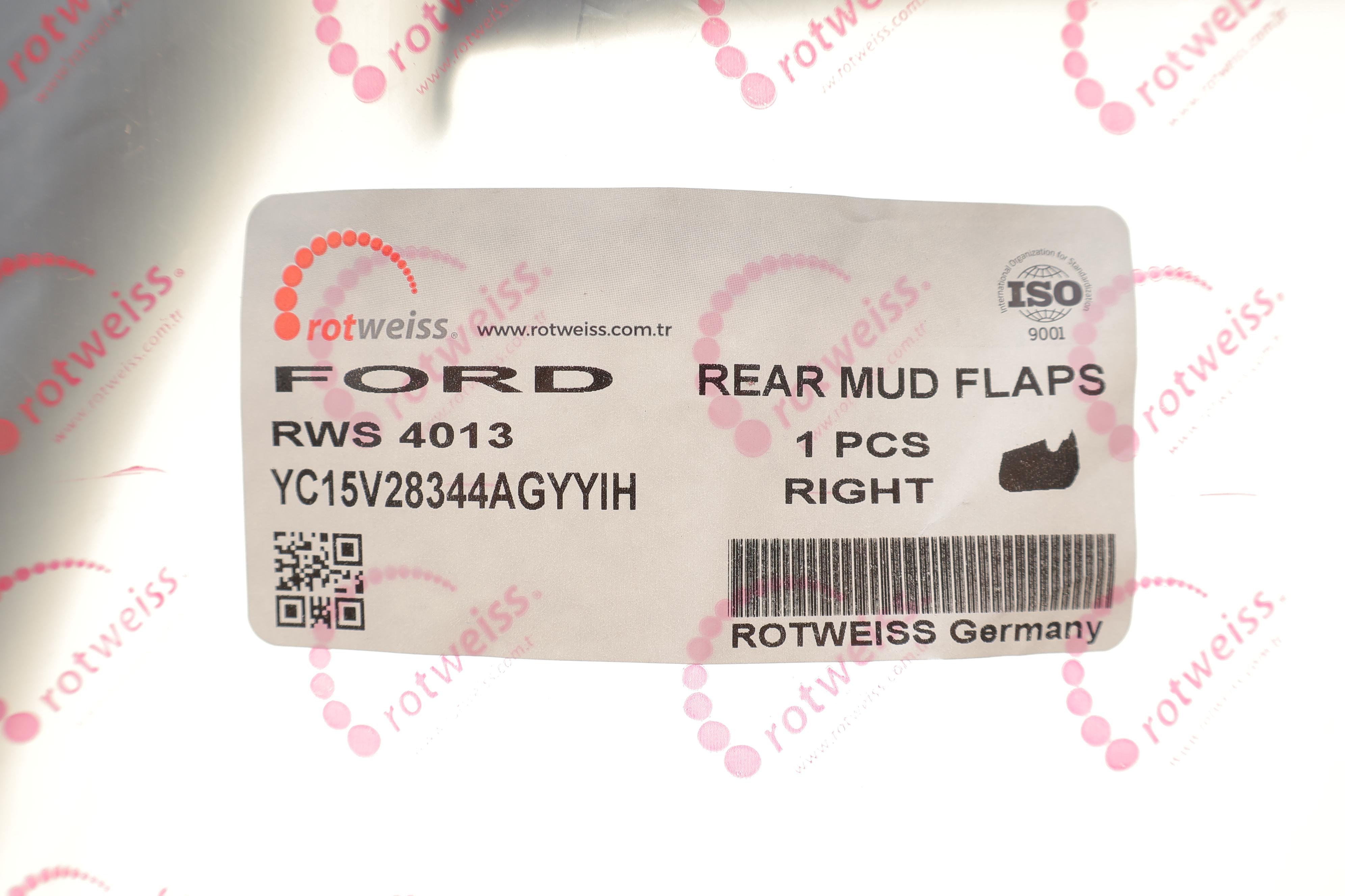 Бризковик (задній) (R) Ford Transit 2.4 TDE 01-06