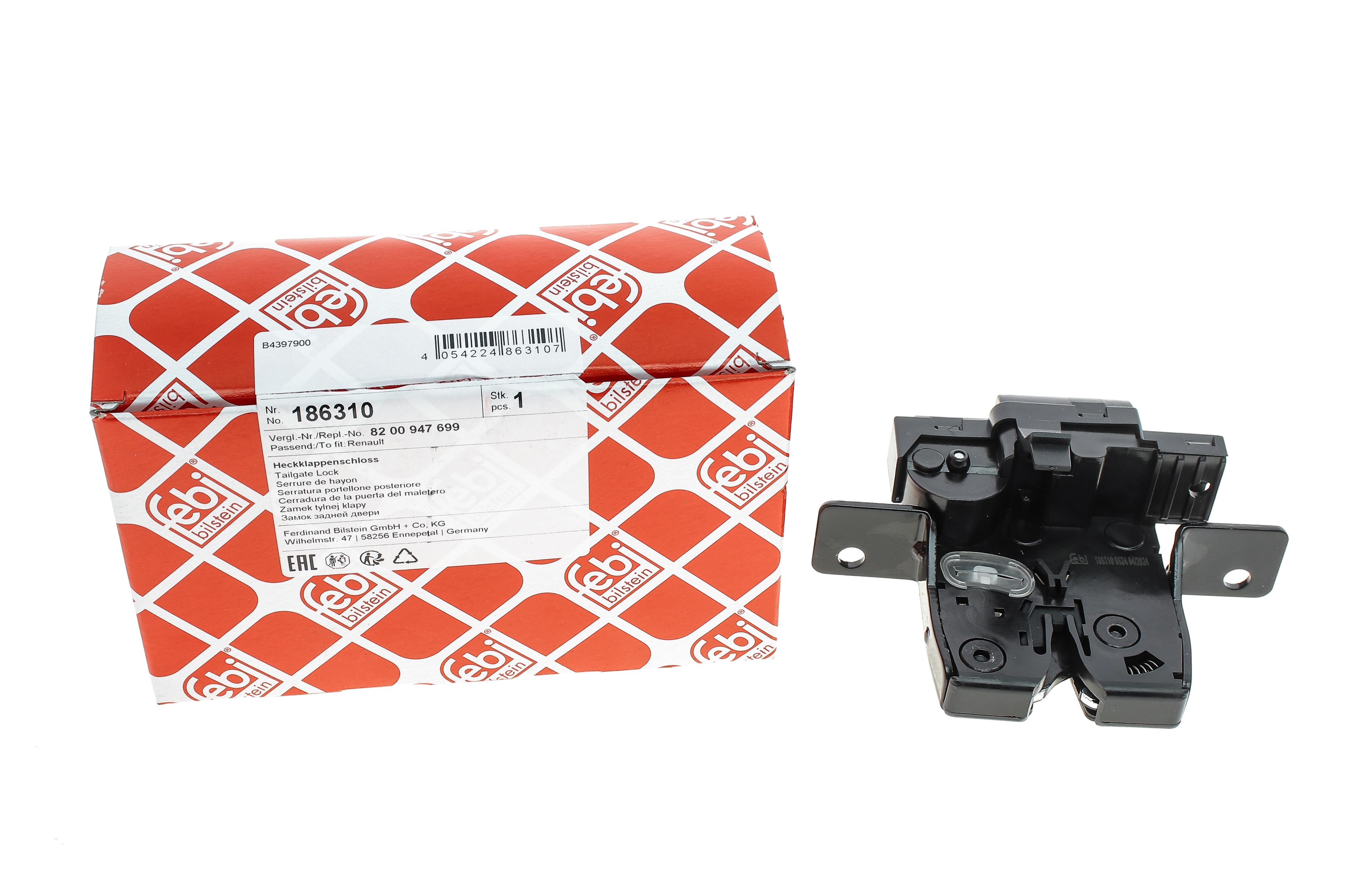 Замок дверей (задніх/ляда) Renault Clio III 1.2/1.6/2.0 16V/1.5 dCi 05-