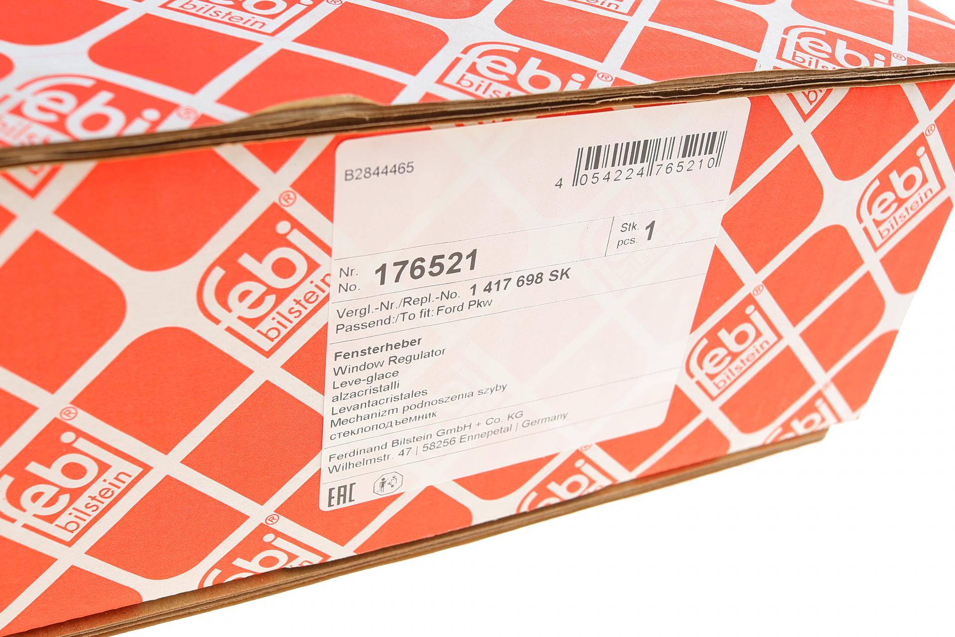 Склопідіймач (передній) Ford Mondeo 00-07 (L) (електро)(без моторчика)