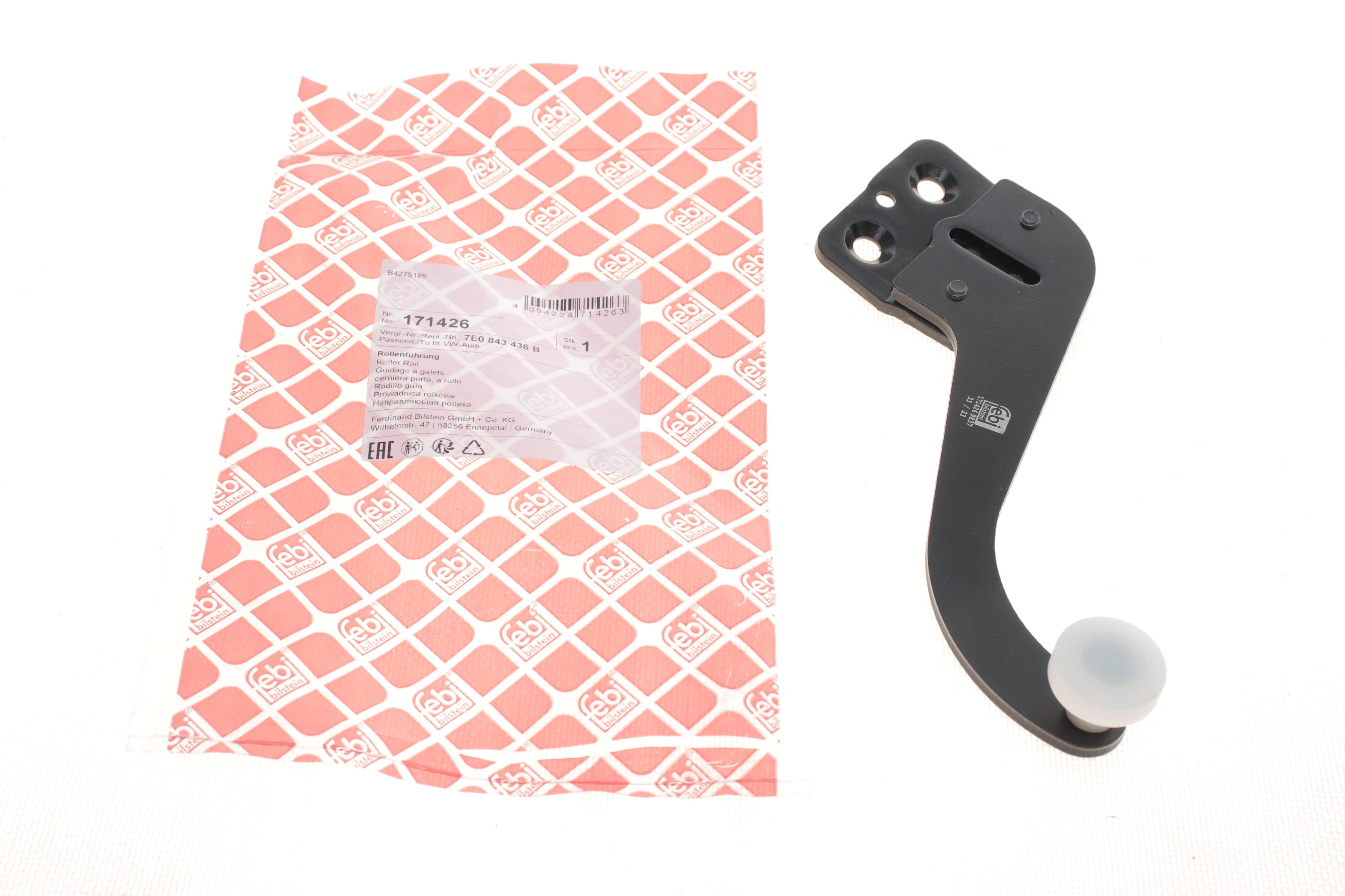 Ролик дверей (бічних/верхній) VW T5/T6 03-19 (R) (з кронштейном)