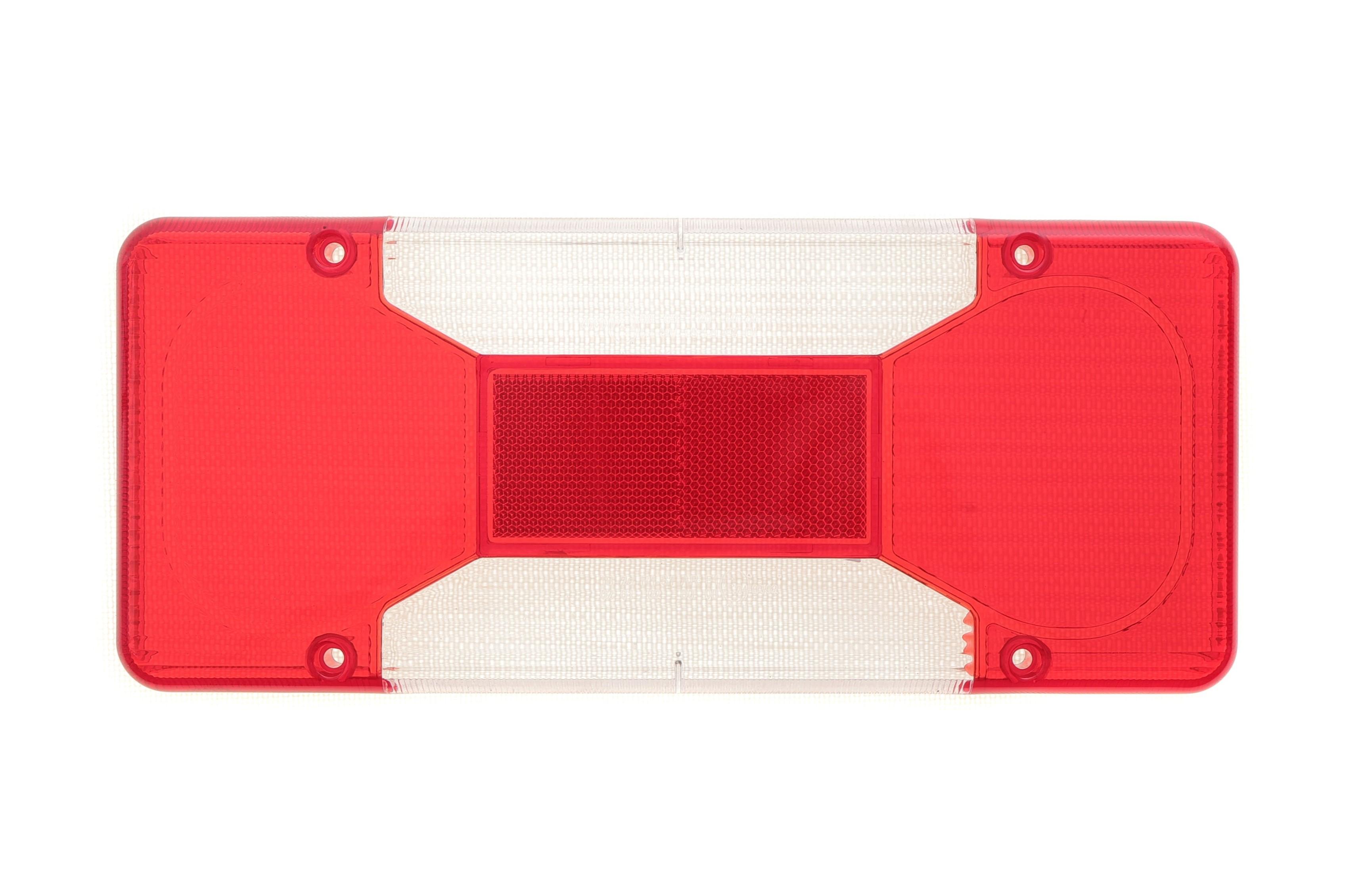 Скло ліхтаря (заднього) Iveco Daily 06-11 (розсіювач) (без плати) (L)