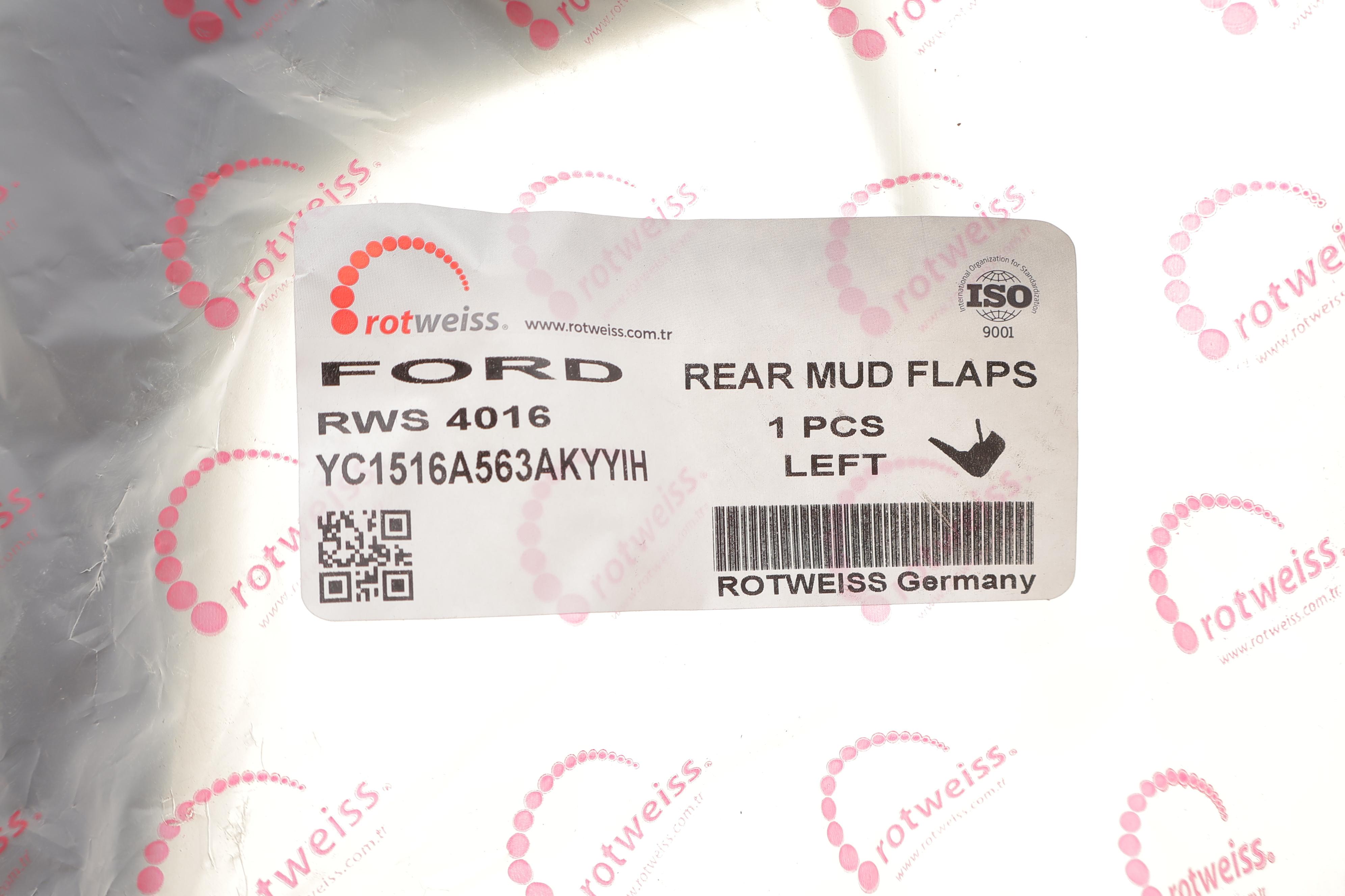 Бризковик (передній) (L) Ford Transit 2.4 TDE 01-06