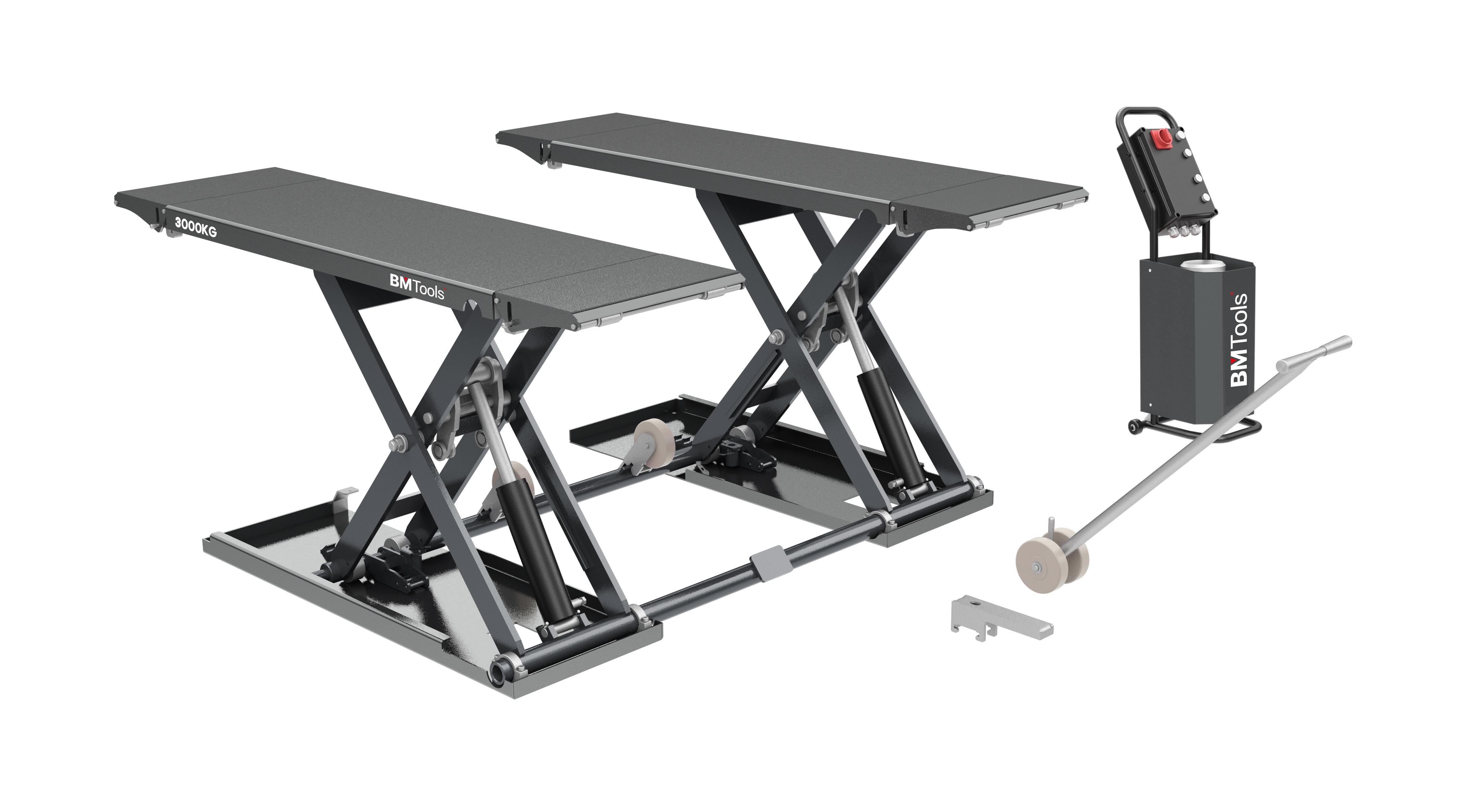 Підйомник ножичний 3000 кг 380В (без монтажу) (мобільний)