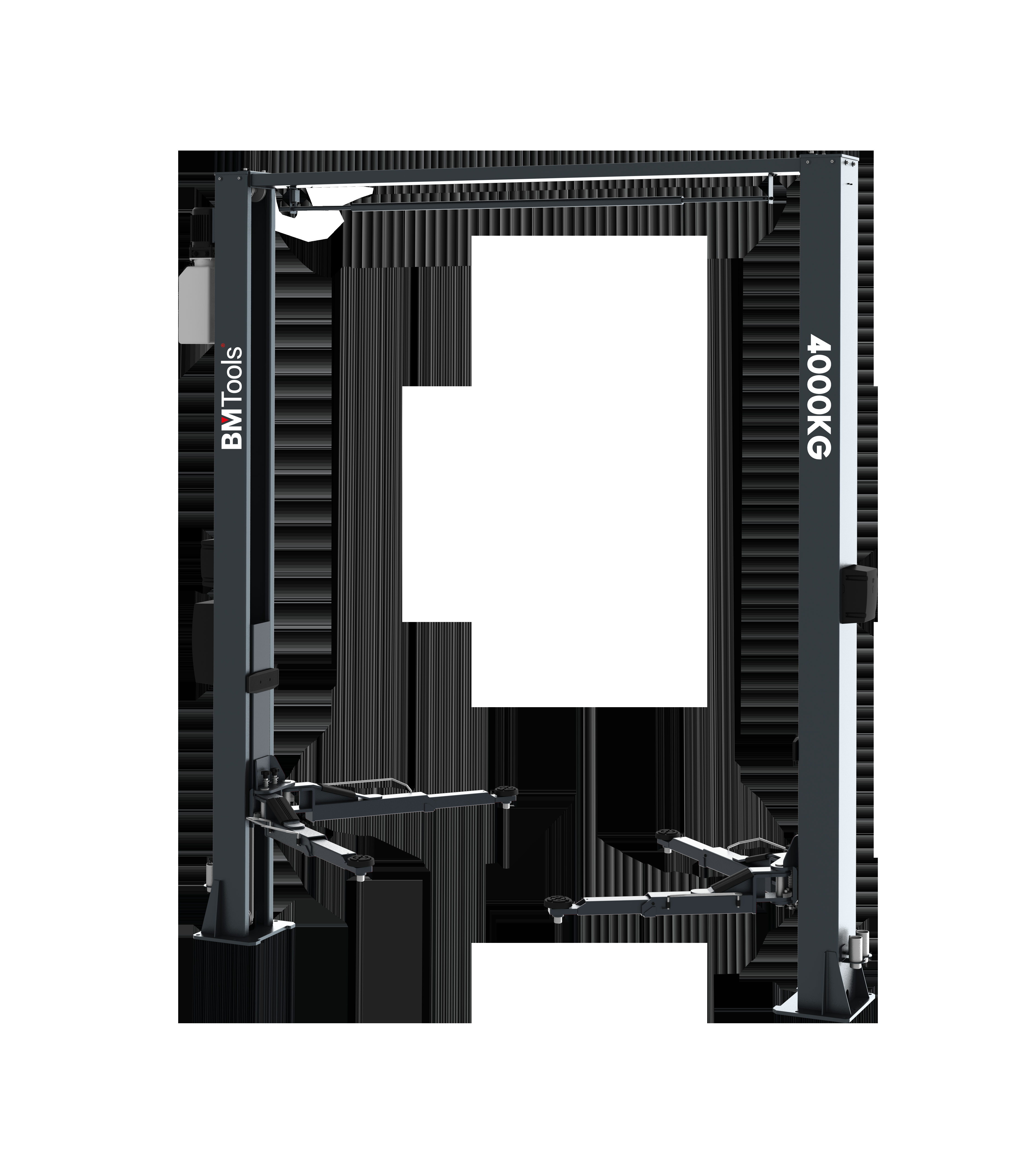 Підйомник двостійковий BM TOOLS 4000 кг 380В верхньою синхронізацією (без монтажу)