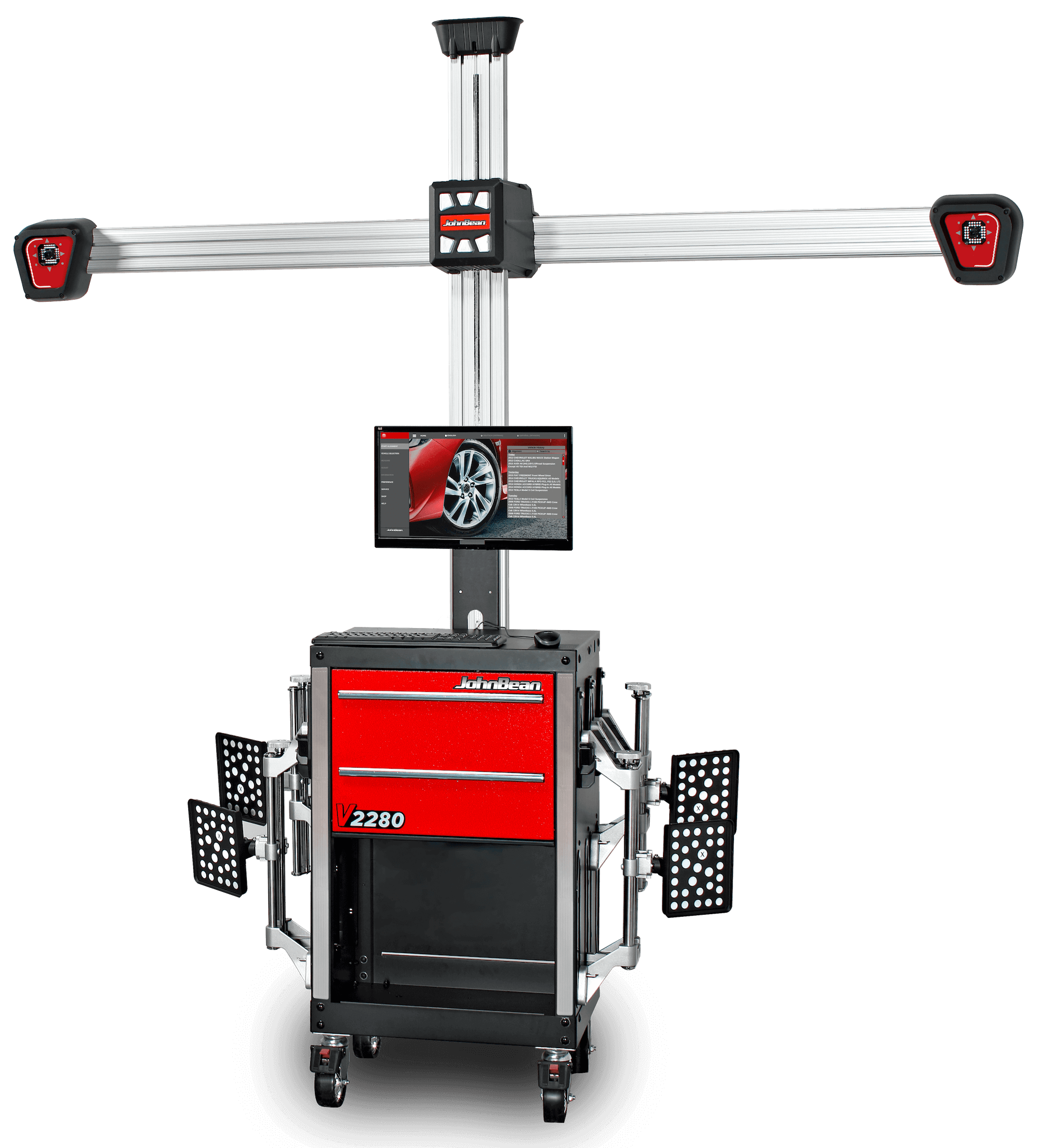 Стенд розвал-сходження коліс V2280 LIFT RAL7040 (під підйомник)