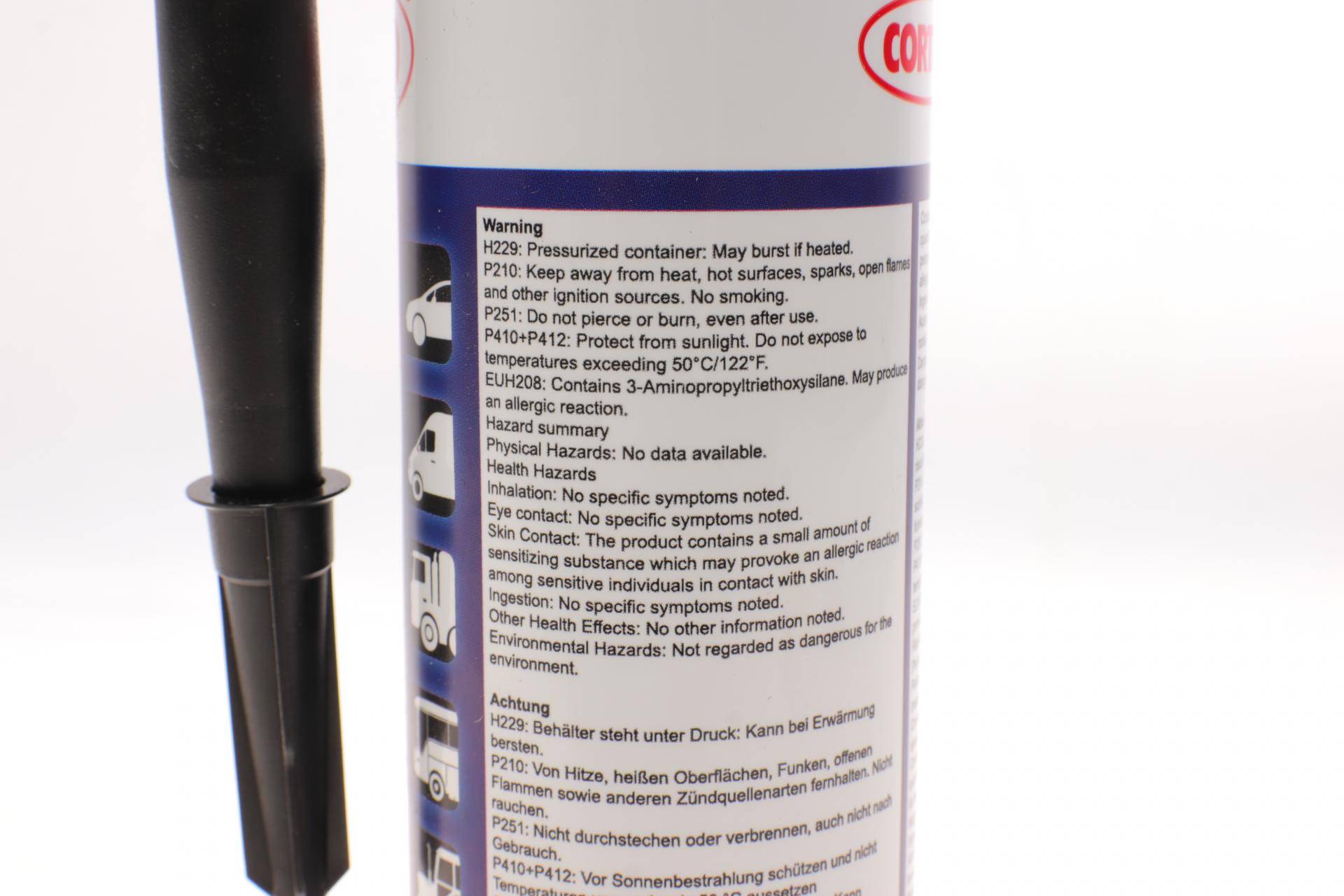 Герметик EVO300P (-70C +300C) 200мл (чорний)