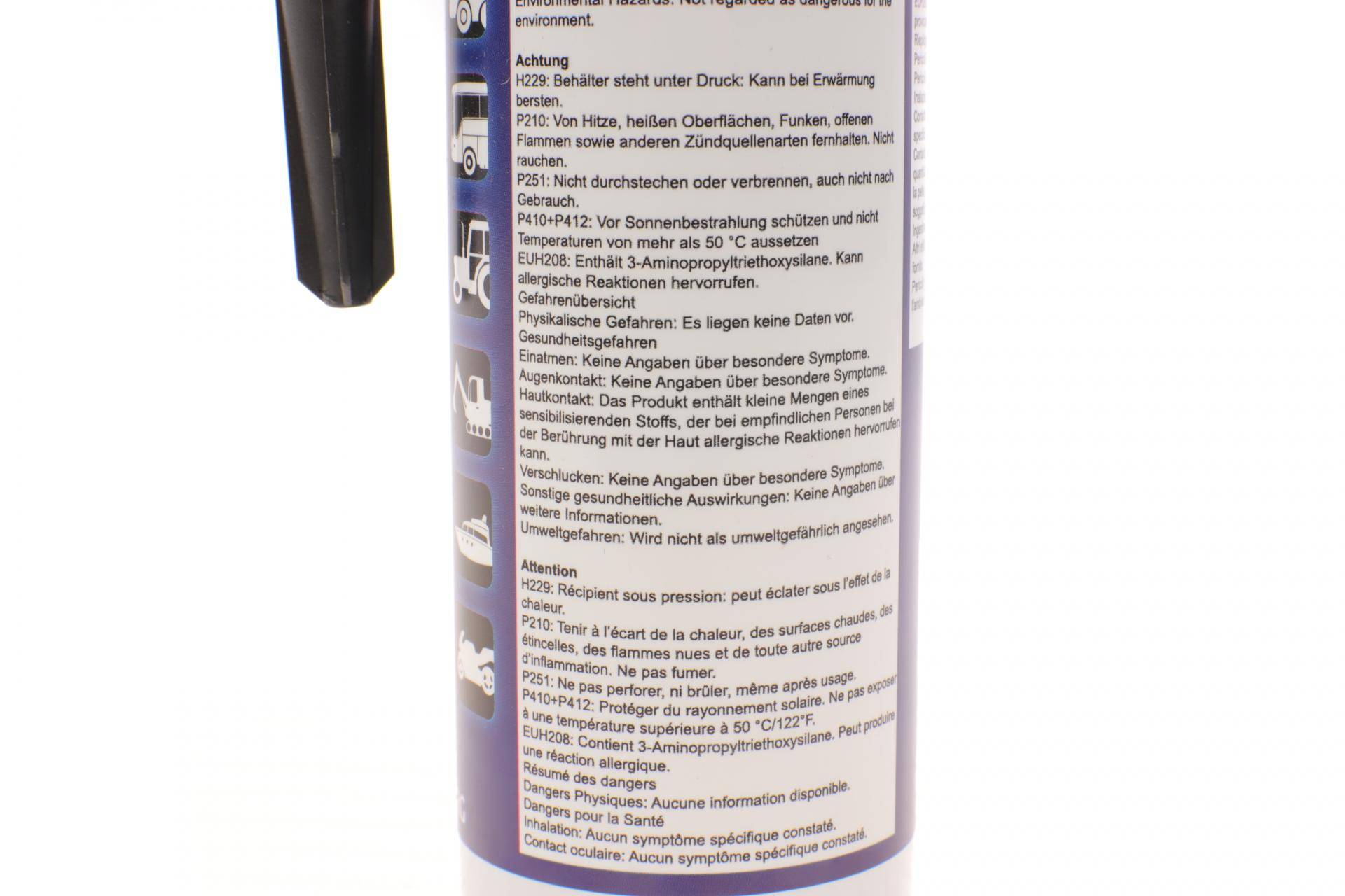 Герметик EVO300P (-70C +300C) 200мл (чорний)