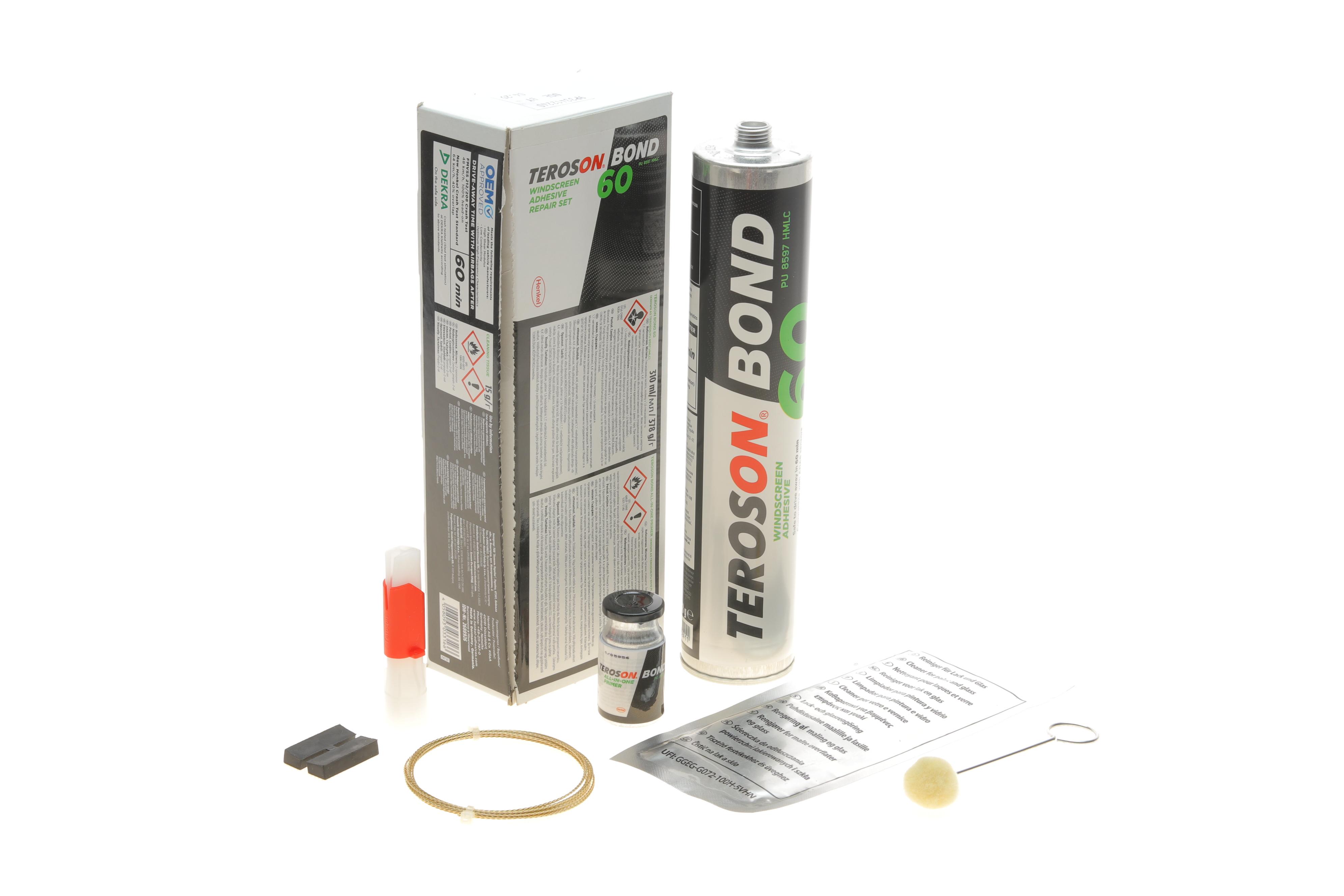 TEROSON BOND60, Набір для проклеювання скла (із струною)