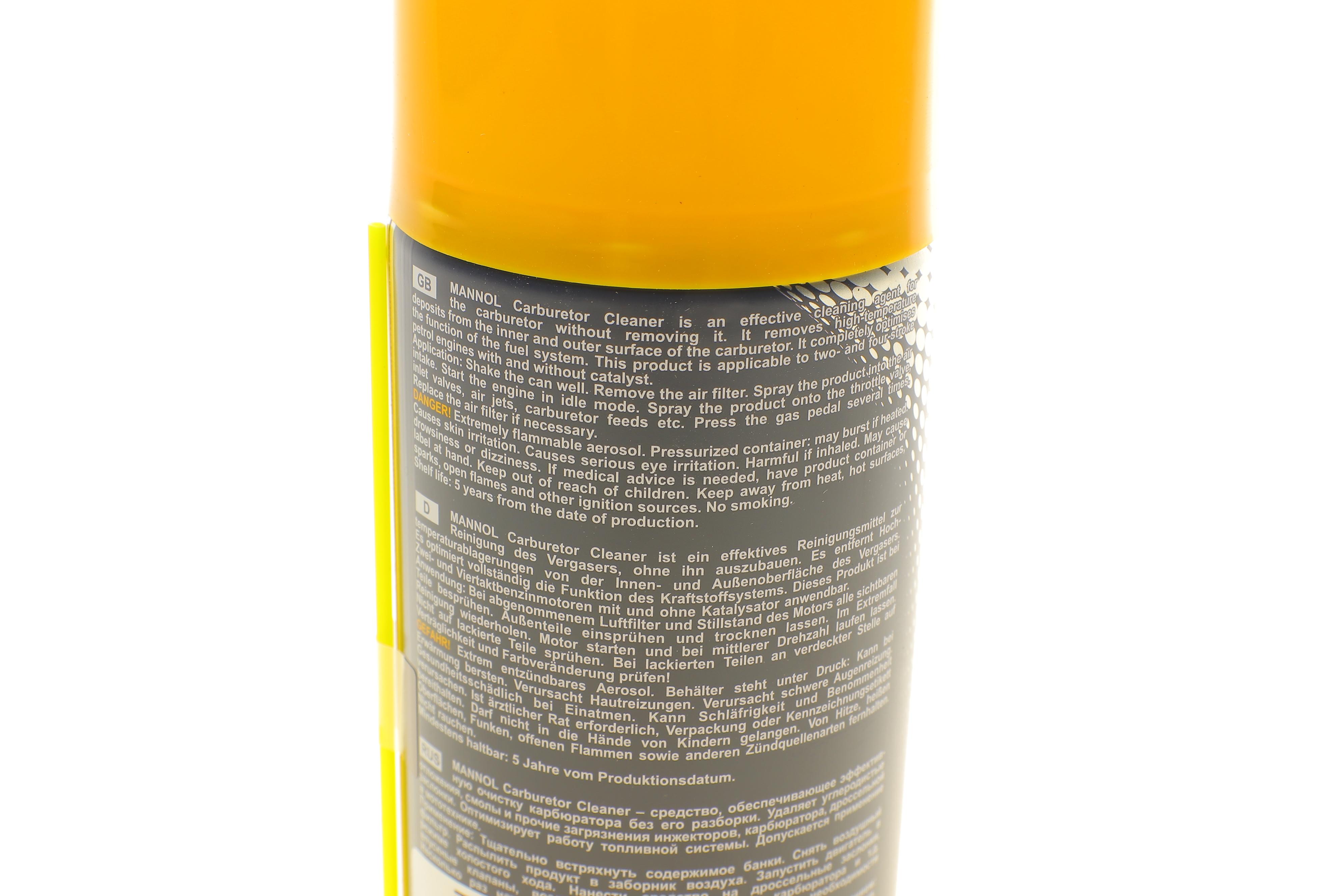 Засіб для очищення карбюраторів/дросельних заслінок Carburetor Cleaner (400ml)