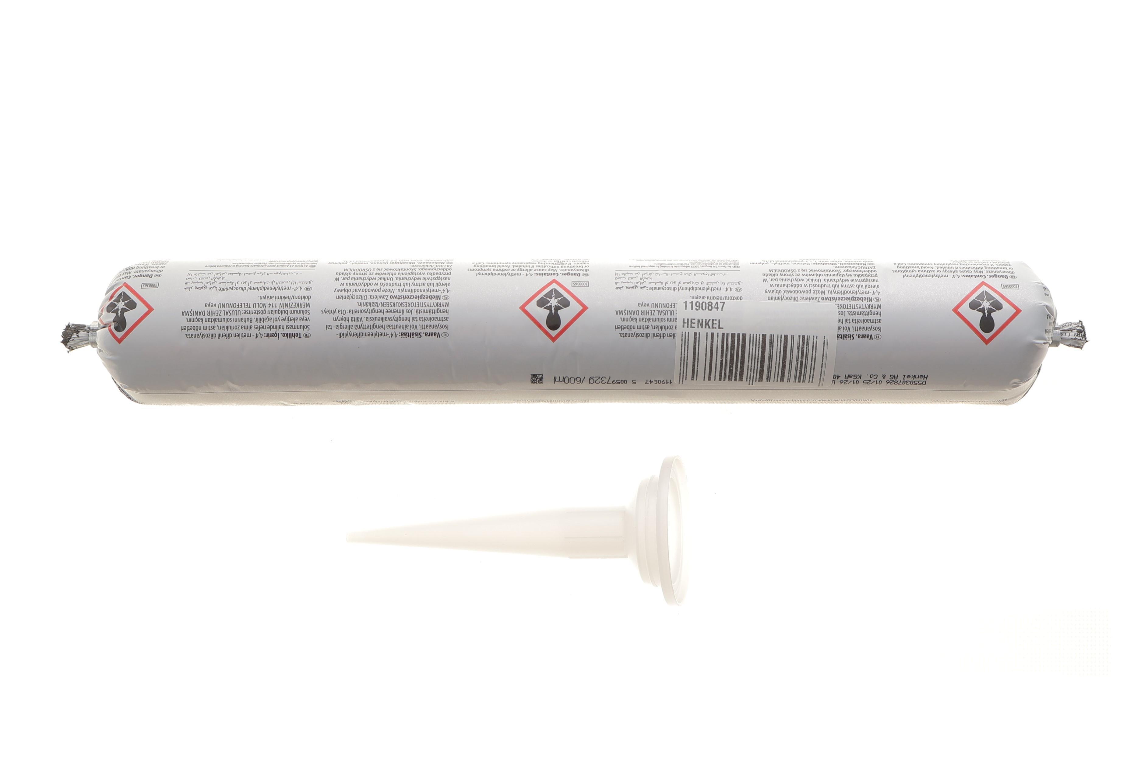 TEROSON PU 8590, 600ML Поліуретановий клей-герметик для для автомобільного скла