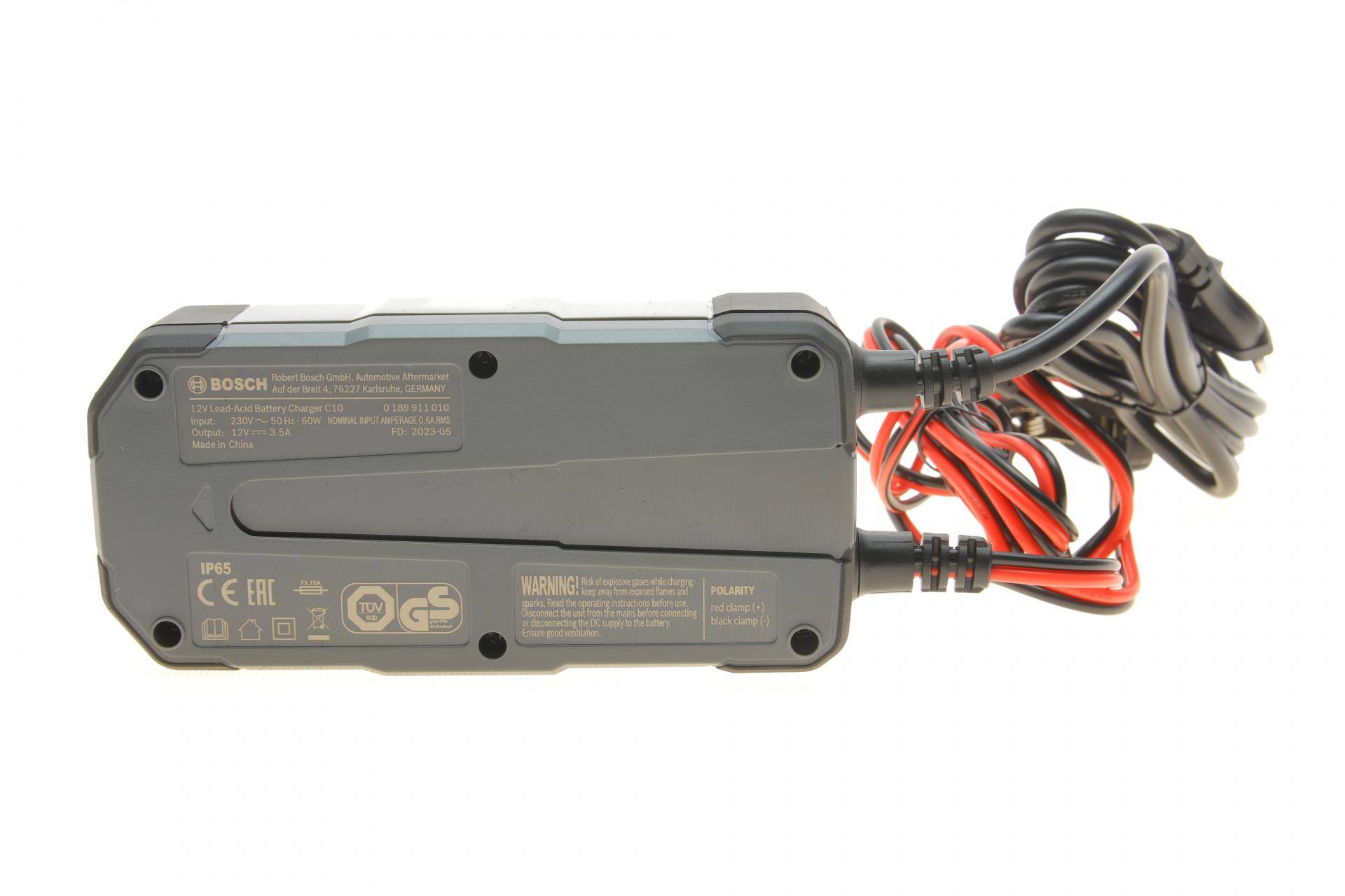 Зарядний пристрій C10 (12V) (для акум. ємністю від 5Ah до 120Ah) 3.5A (EFB/GEL/VRLA/AGM)