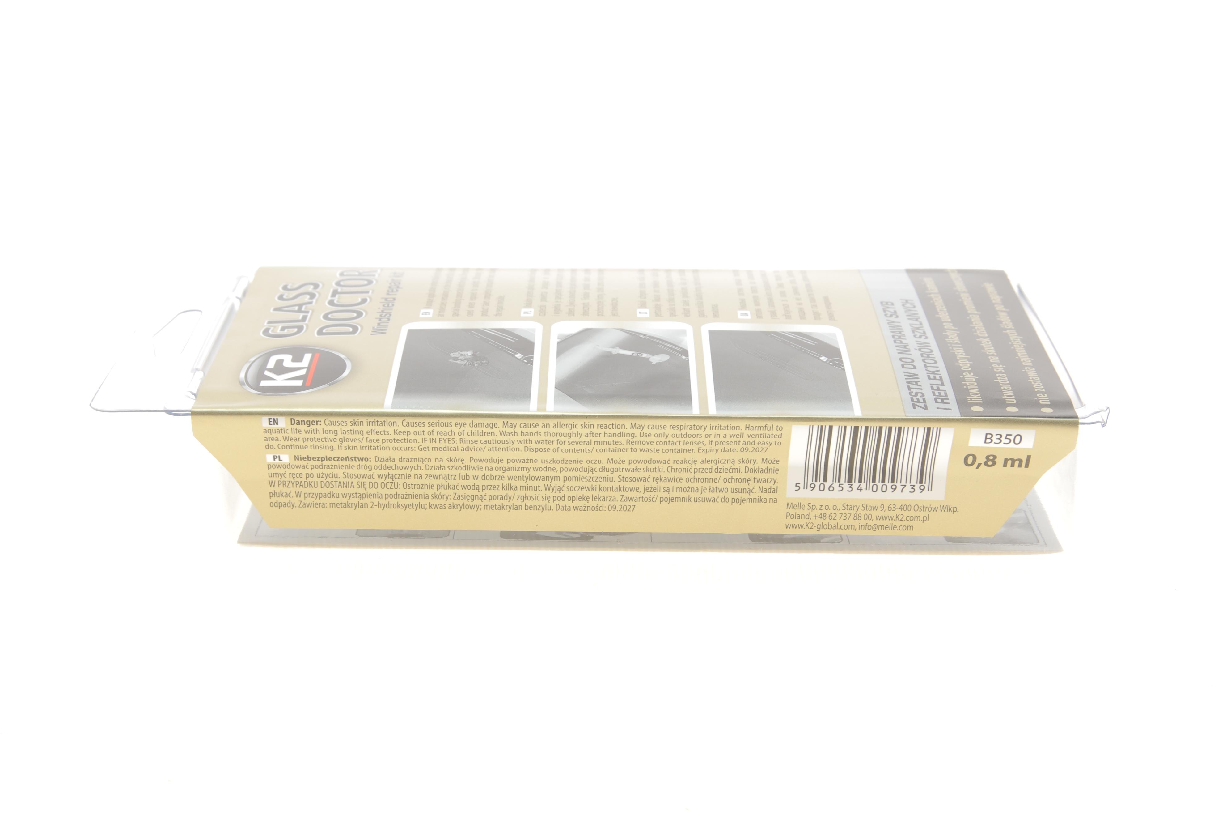 Набір для ремонту скла Glass Doctor (0.8мл)