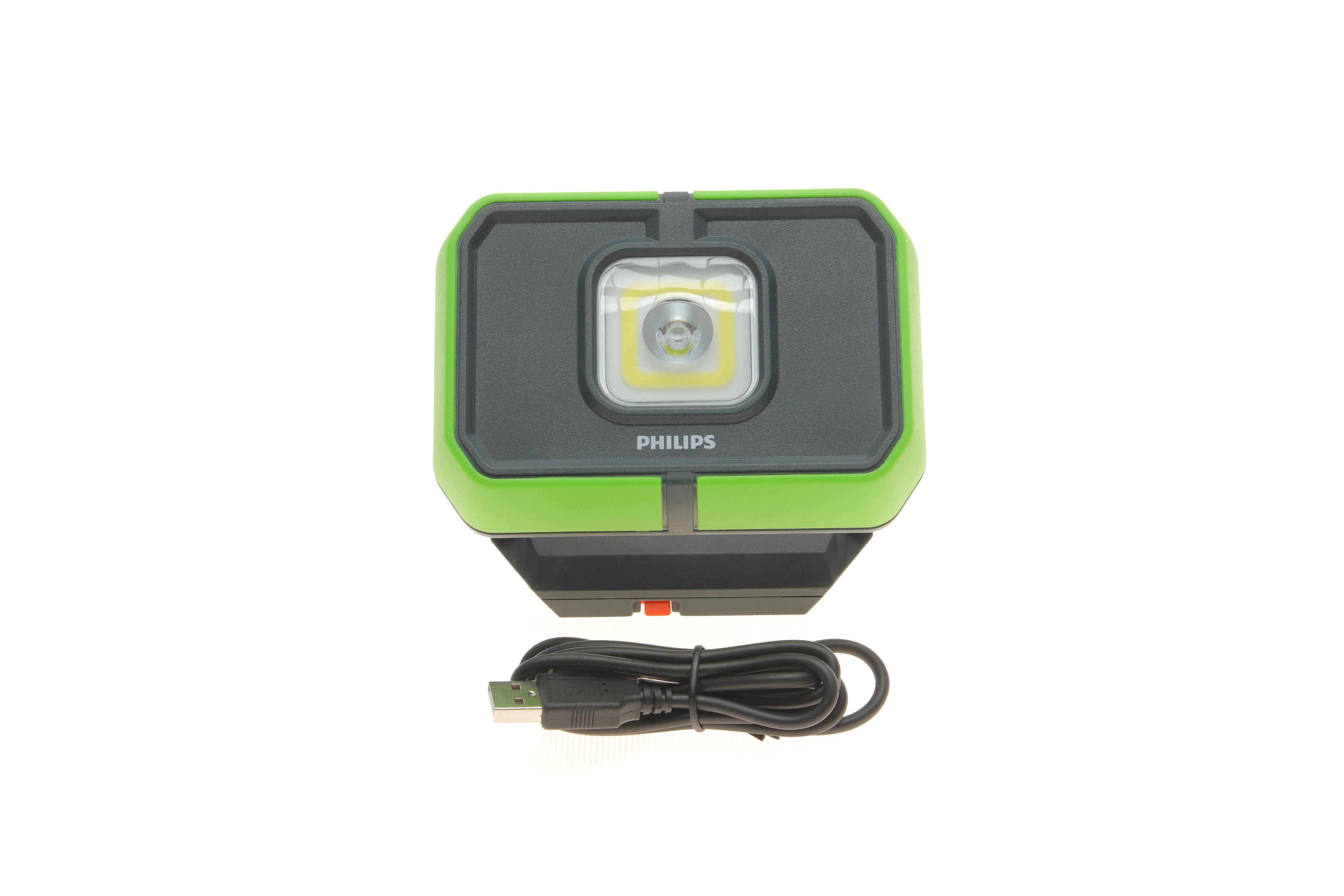 Ліхтарик-прожектор Xperion 3000 Flood (6000K/режими 100lm/500lm/300lm/поворот 180°/гачок 180°/магніт/Power Bank)