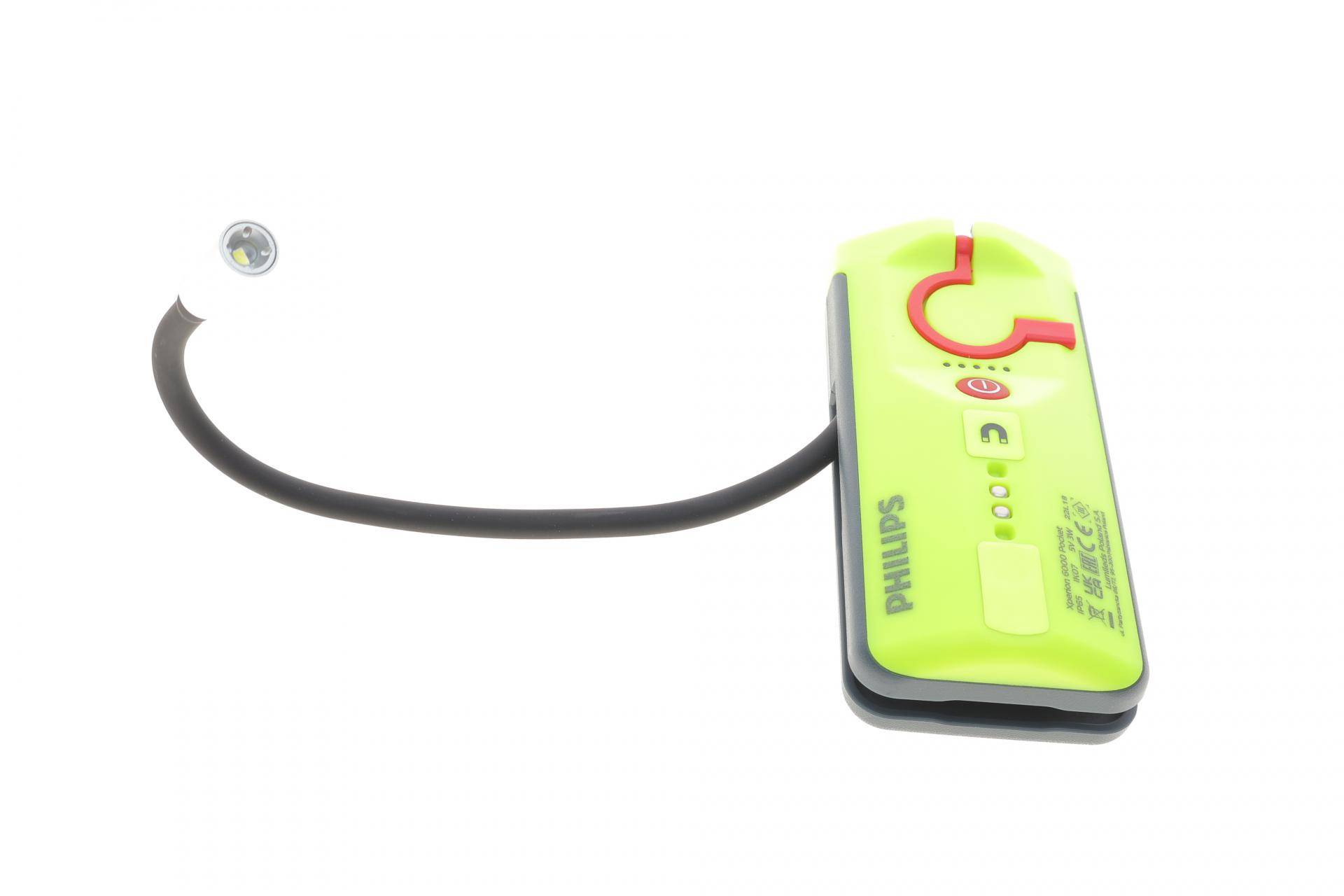 Ліхтарик інспекційний Xperion 6000 Pocket (6000K/ режими 300lm/150lm/100lm/гнучкий світловод L=250mm/гачок 360°/магніт)