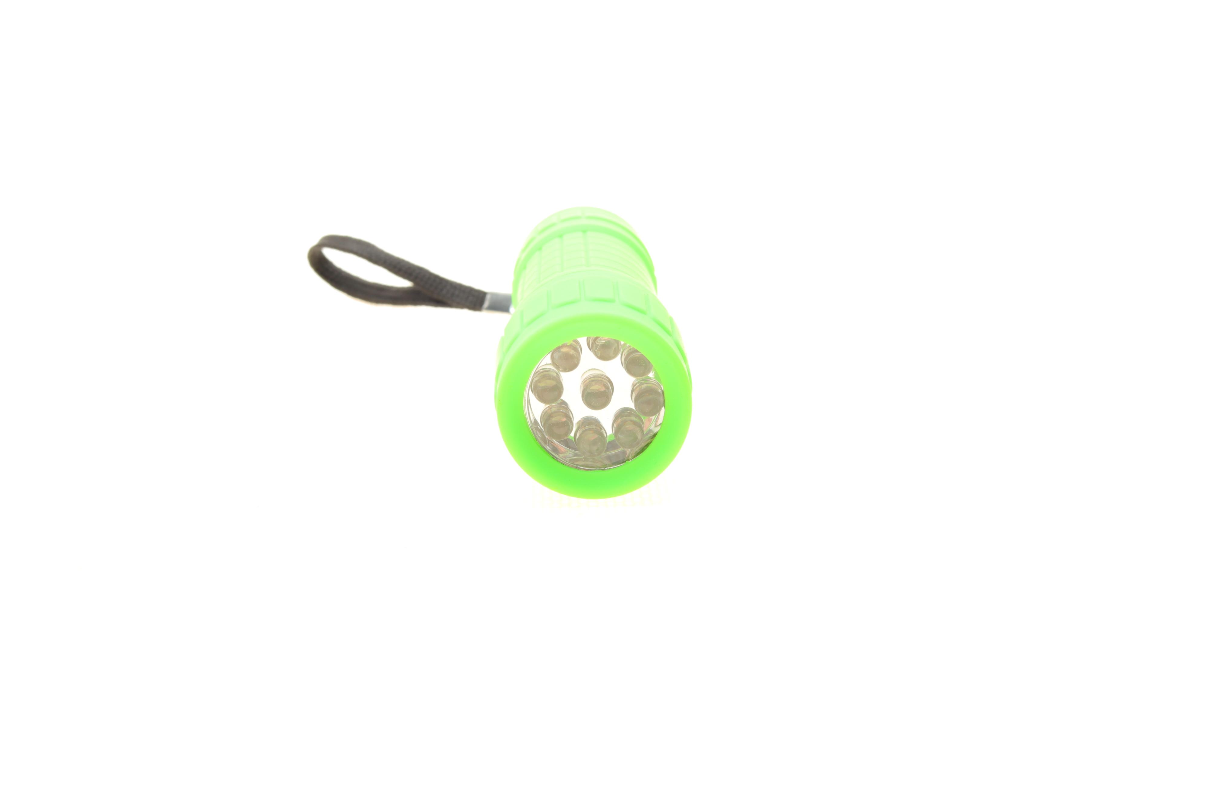 Ліхтар 9-світлодіодів (27Lm) (зелений)