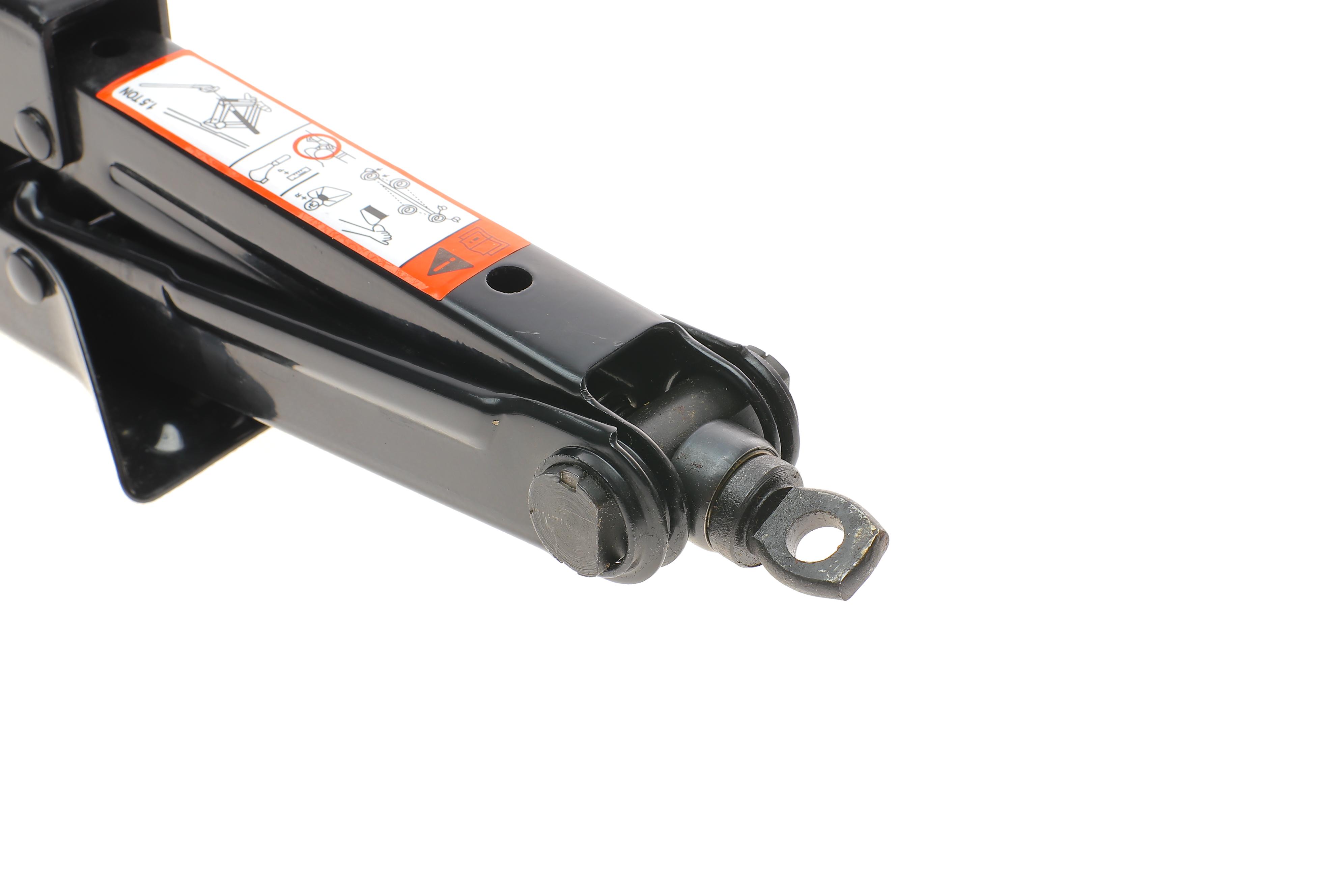 Домкрат гвинтовий ромбовидний 1,5 т h=90-370 мм