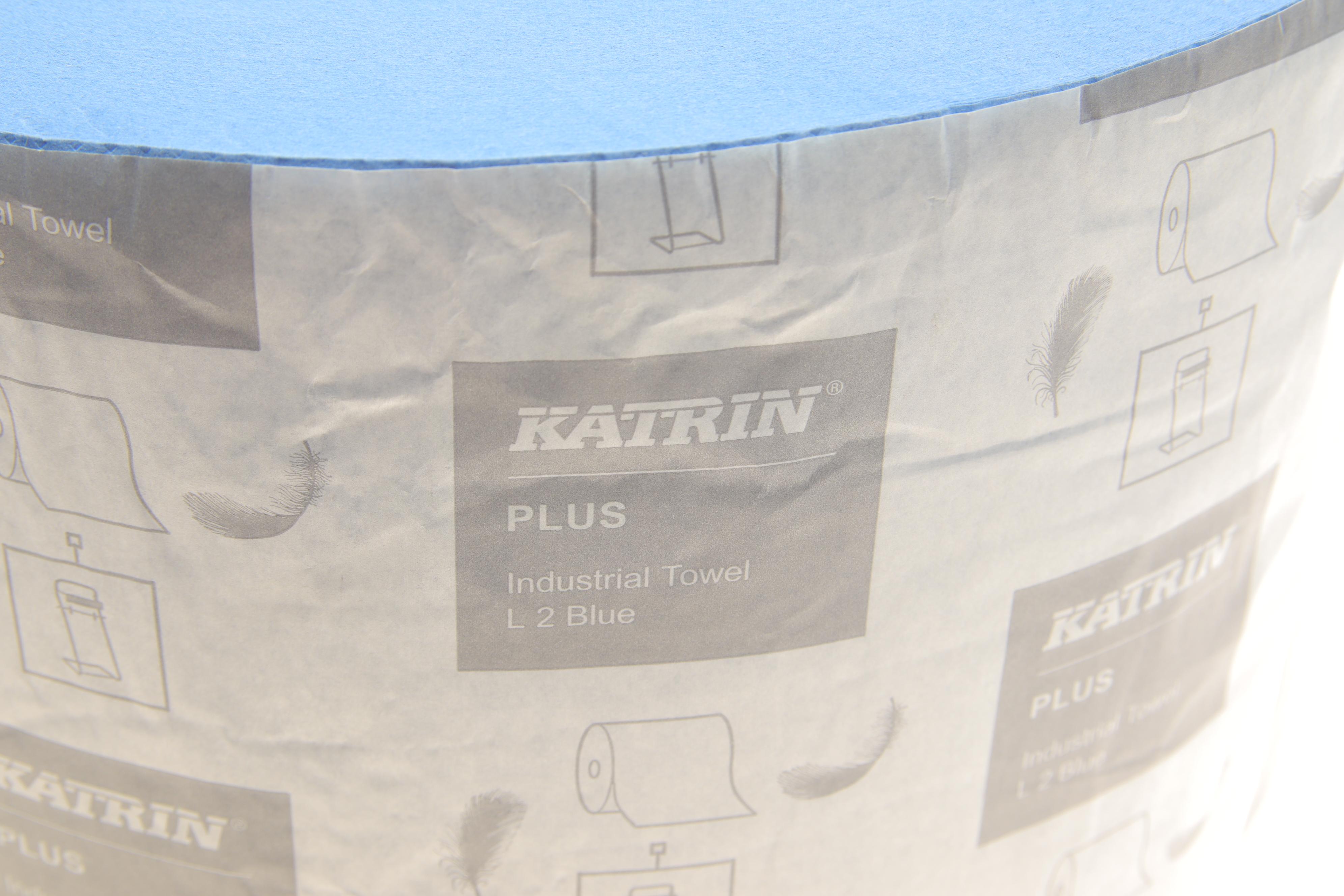 Папір для протирання  поверхонь Plus L Blue 2 шари/344м/930відр.(26x37см)