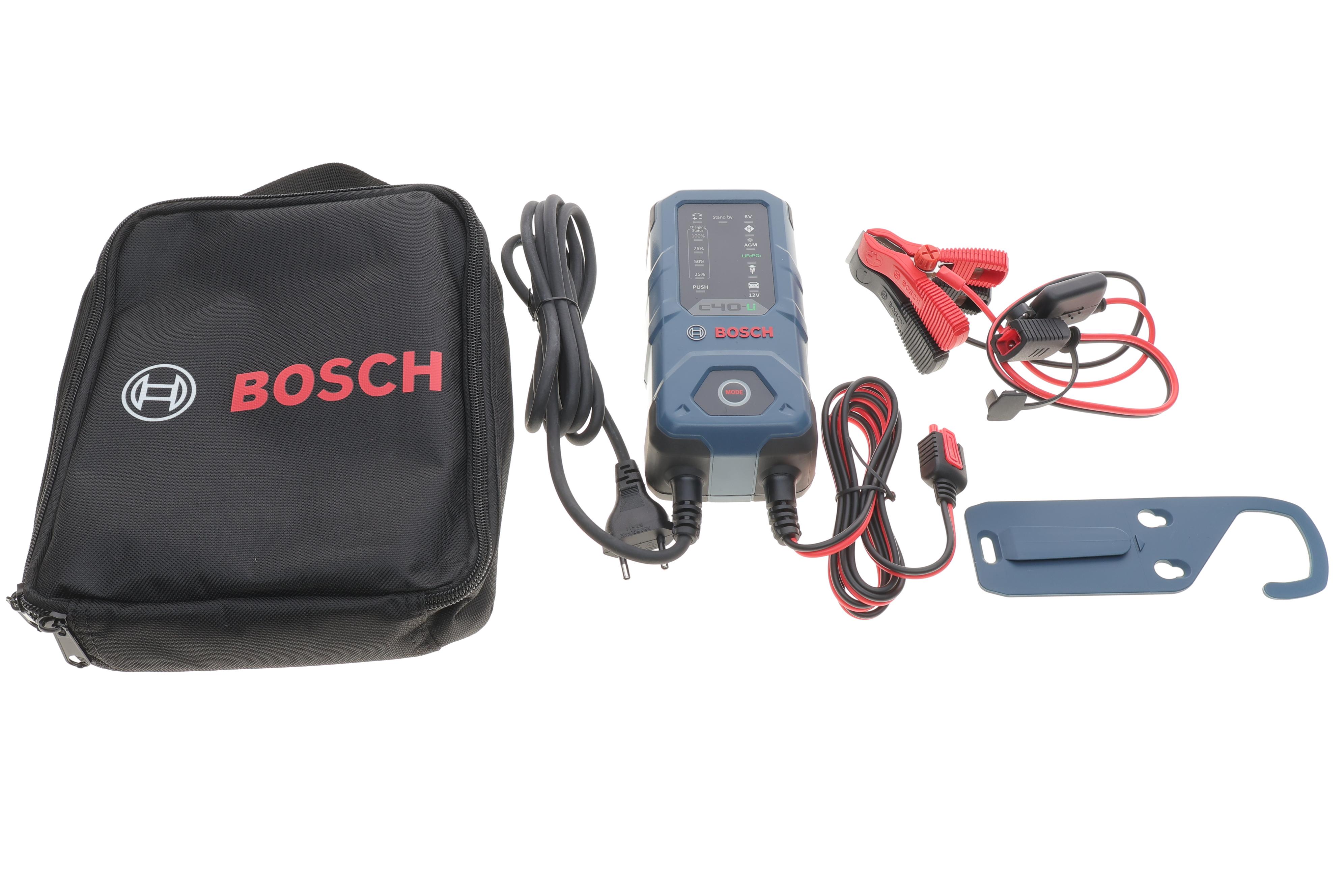 Зарядний пристрій  C40-Li (6V/12V) (для аккум. ємністю від 1.2Ah до 120Ah) 5A (EFB/GEL/VRLA/AGM)