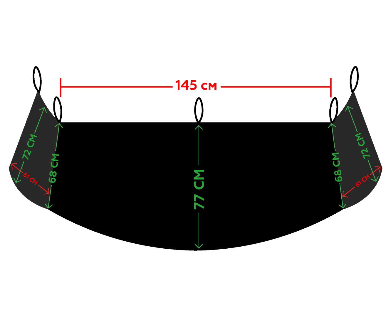 Накидка захисна для автомобіля BM PARTS