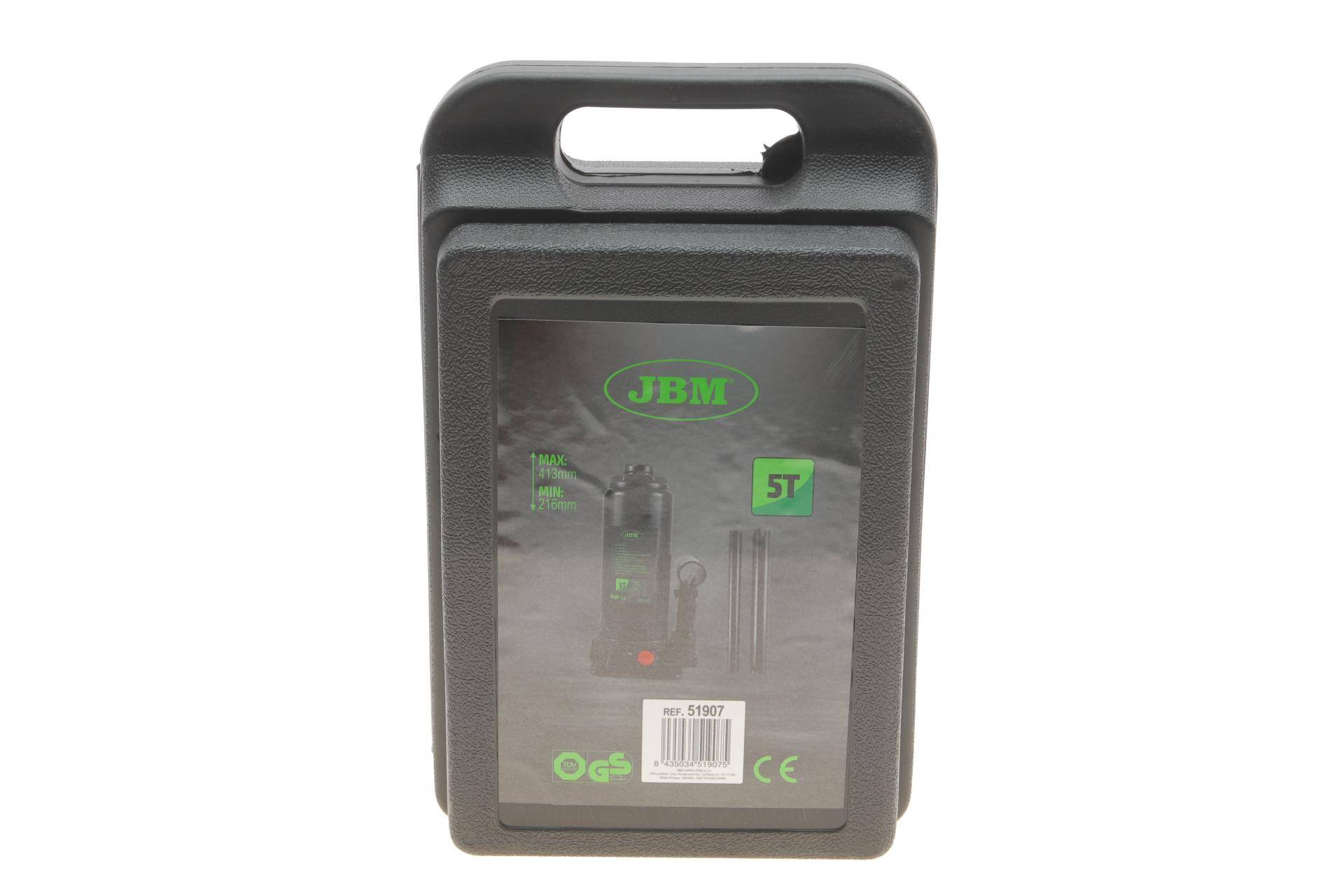 Домкрат пляшковий гідравлічний 5 т h=215-450 мм