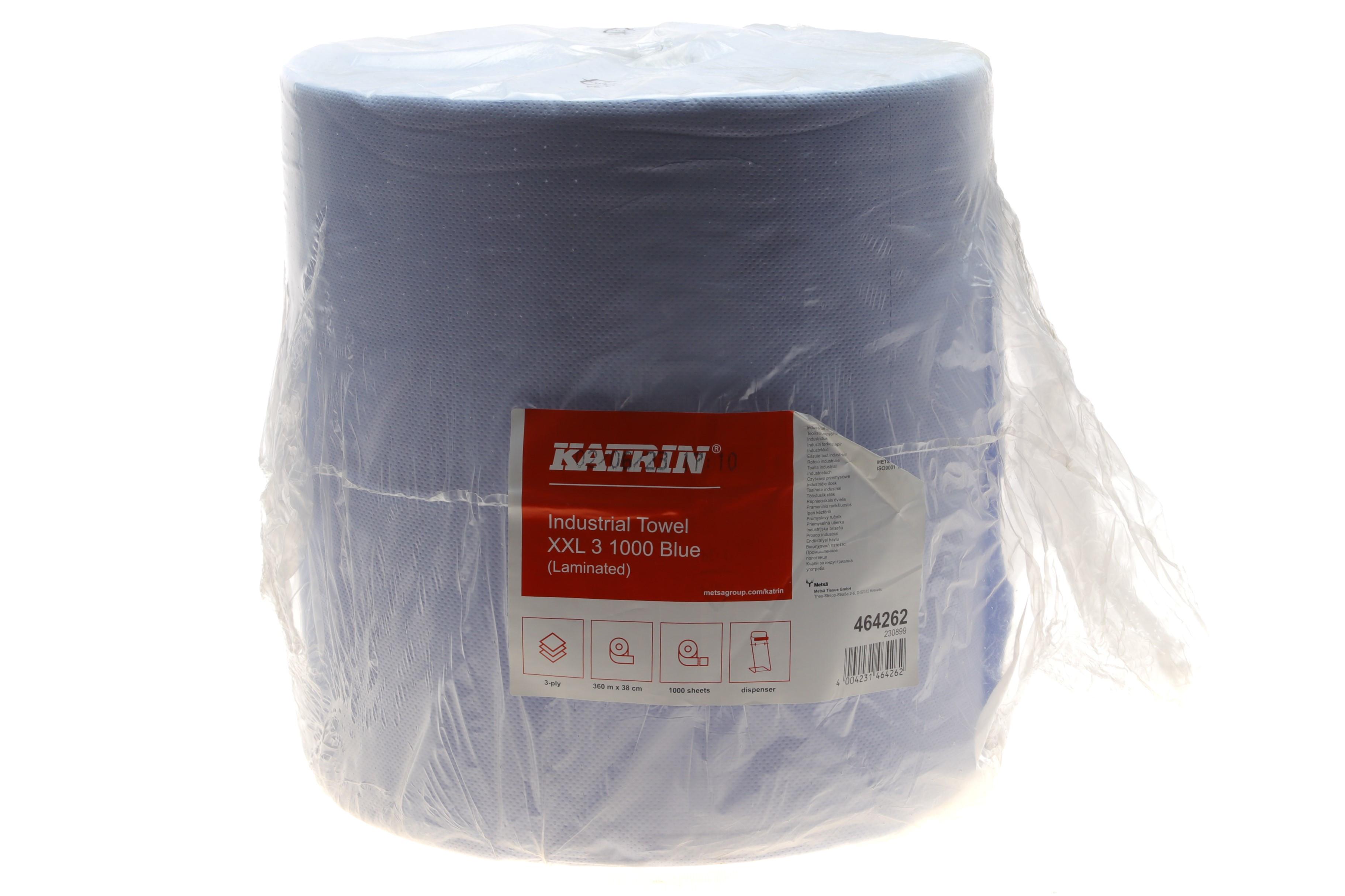 Папір для протирання  поверхонь Classic Industrial XXL3 3 шари/1000 отр.(36х38cм) (блакитний)