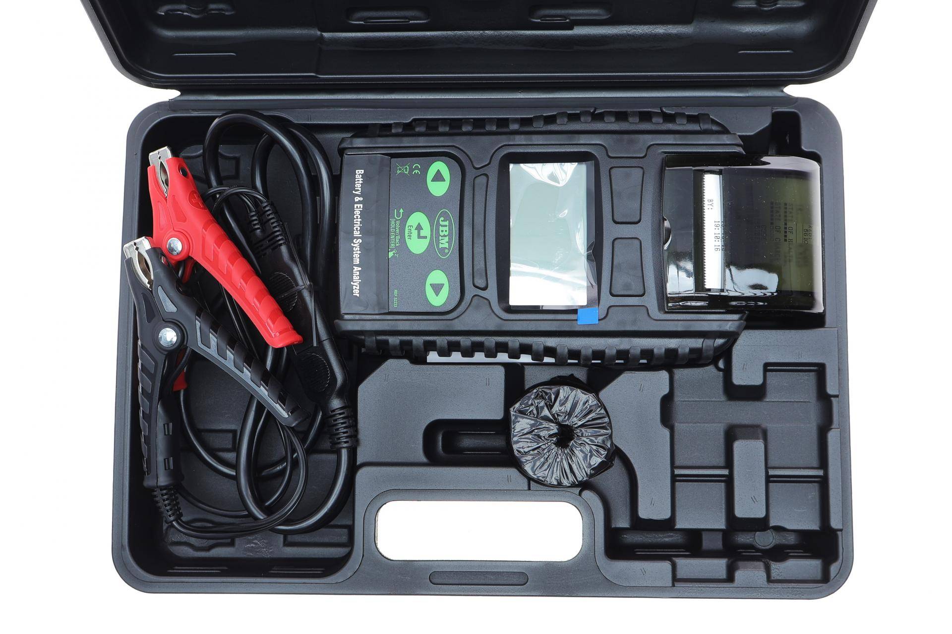 Тестер акумуляторів цифровий 12-24V з принтером