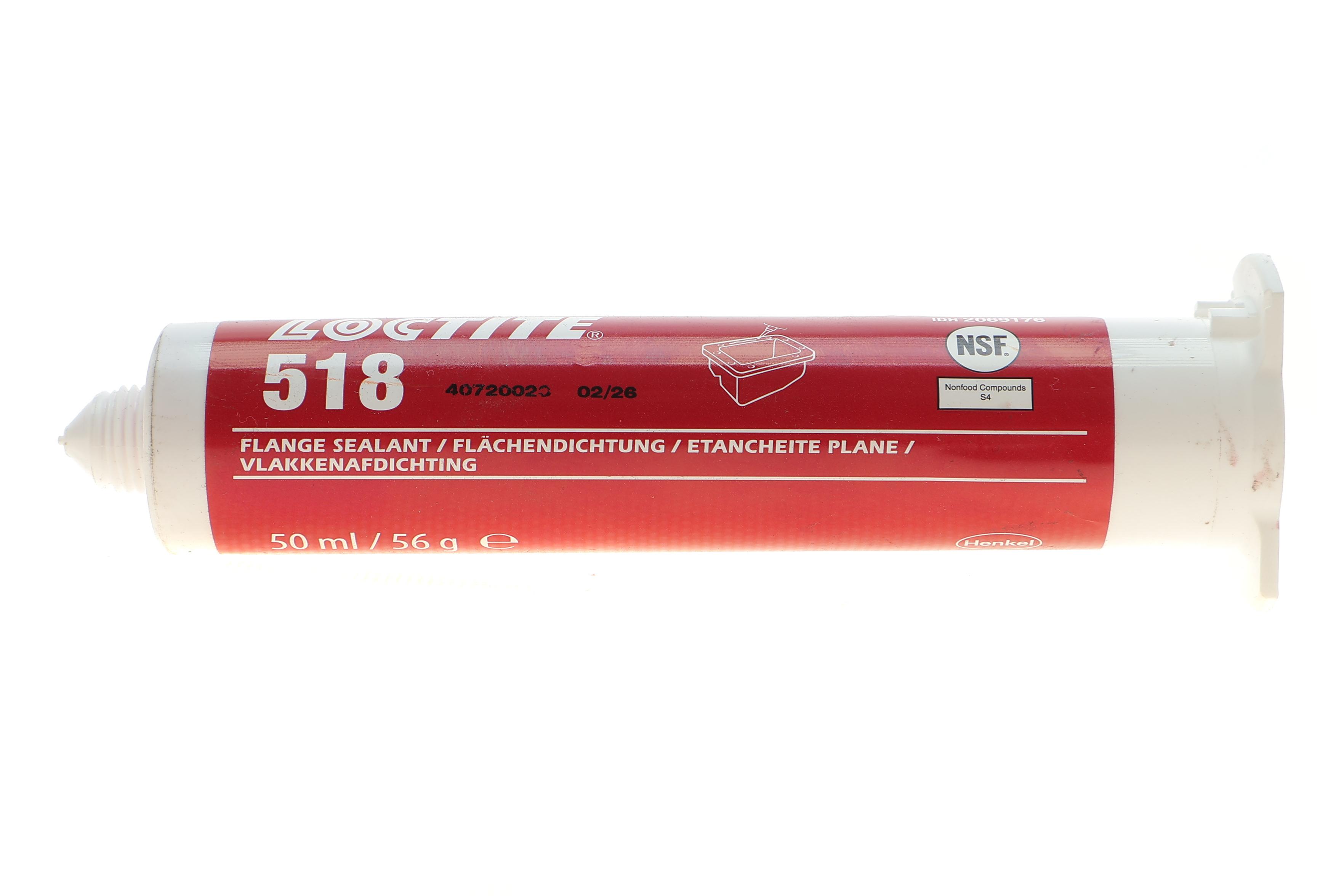 LOCTITE 518, 50ML Герметик (-55 °C + 150C) (червоний)