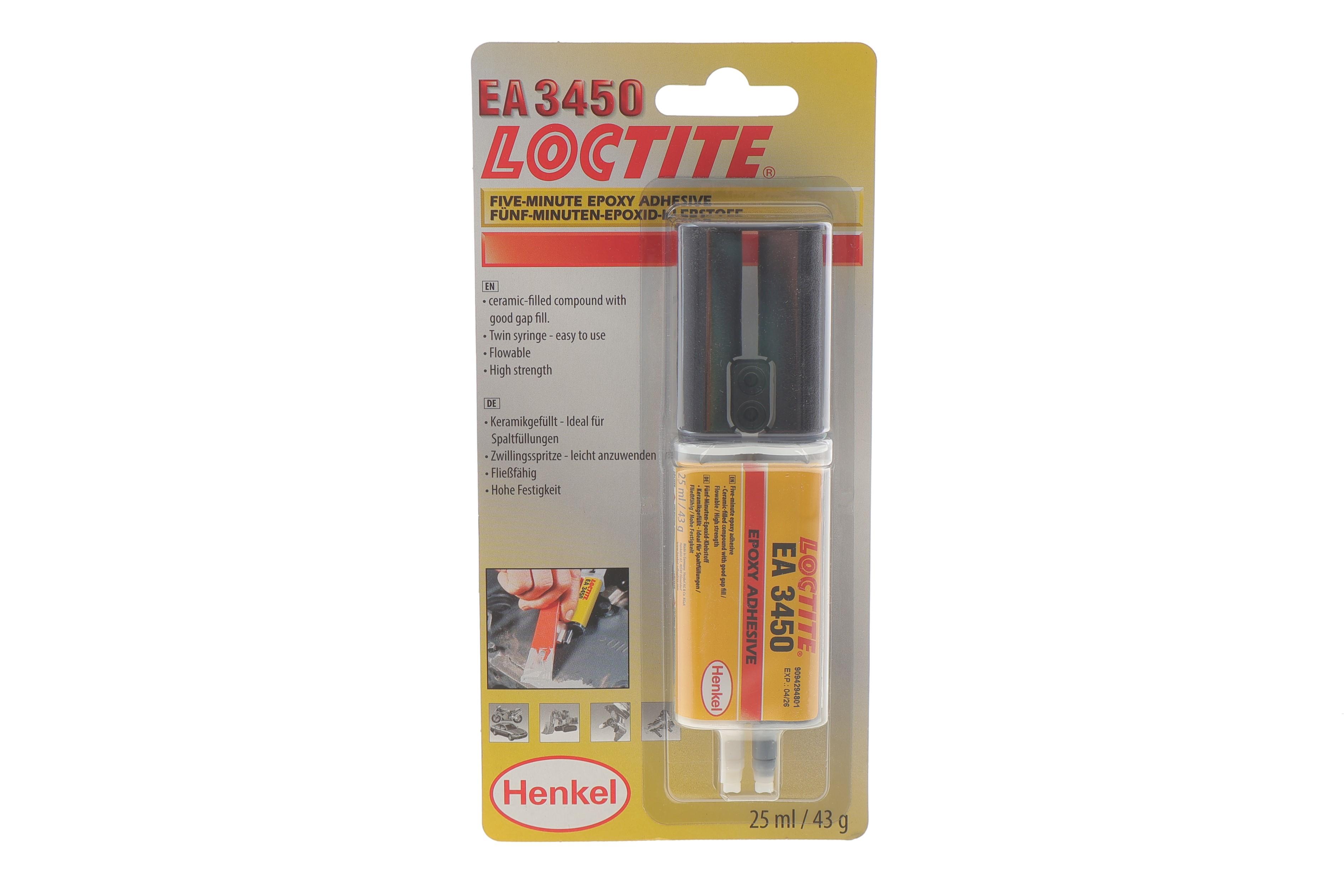 LOCTITE EA 3450, BC25ML Клей двокомпонентний для металу