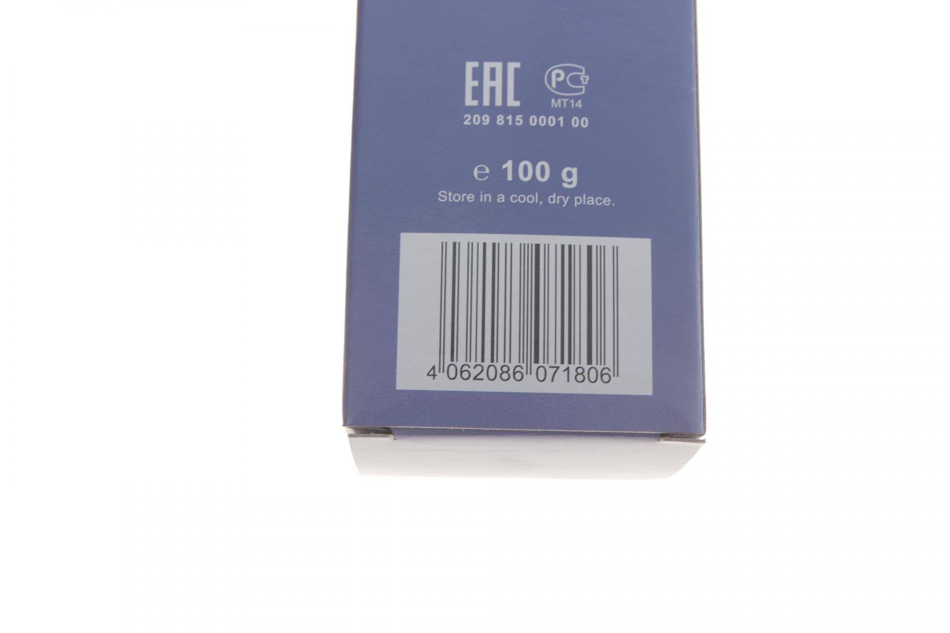 Герметик NPR (-50°C +350°C) 100ml (сірий) Universal/High elastic = 5599990000