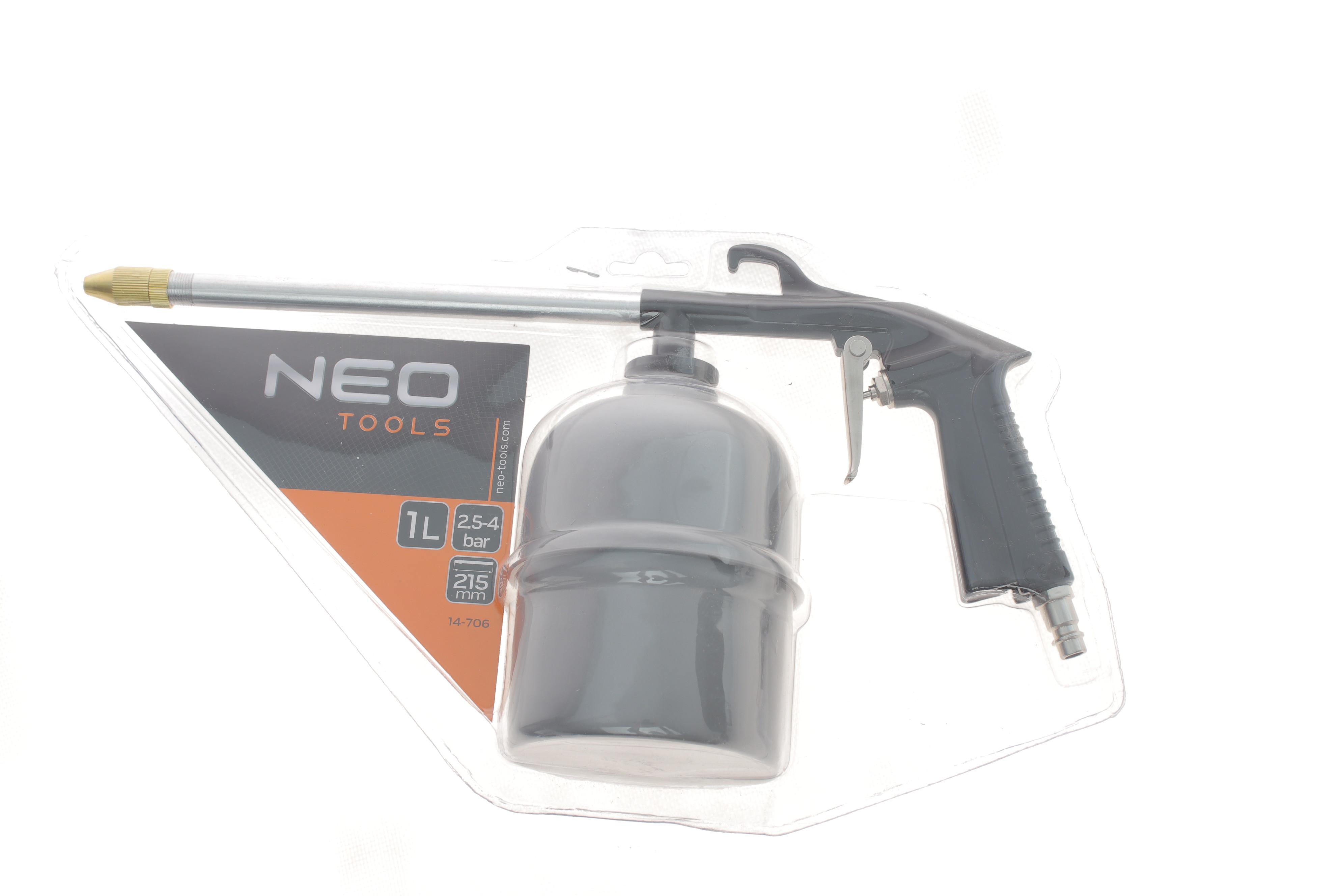 Піcтoлeт піскоструйний з бачком 1L (4 бар)