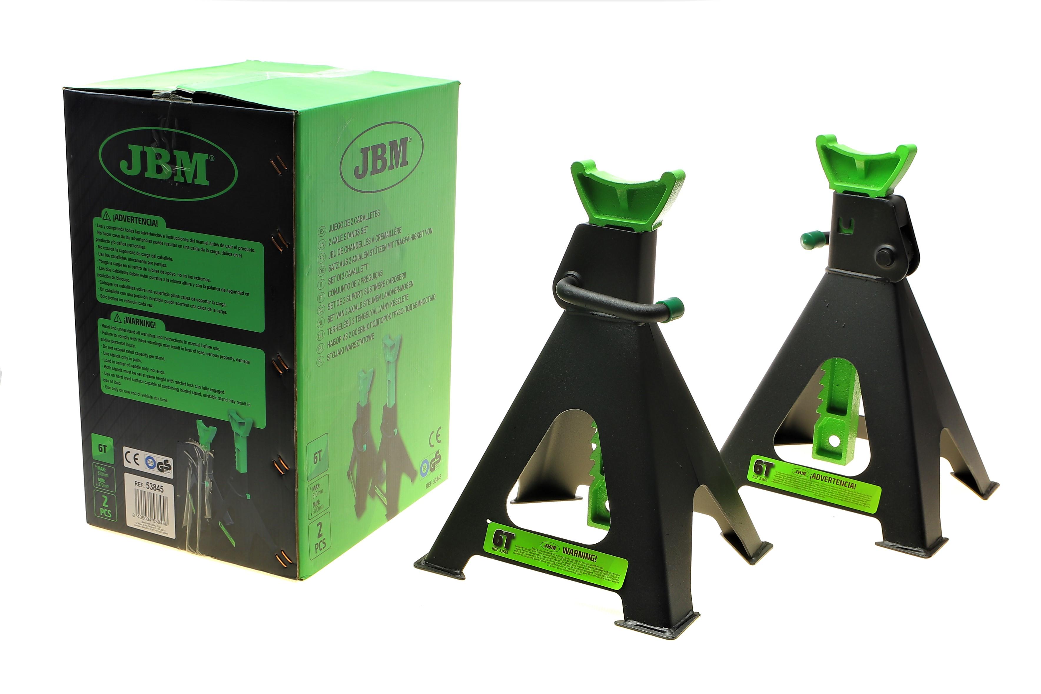 Опора під автомобіль 6 т h=370-610 мм 2 од.